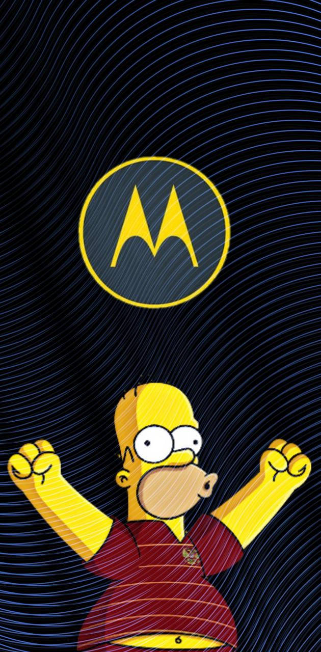 Motorola และซิมป์สัน วอลเปเปอร์