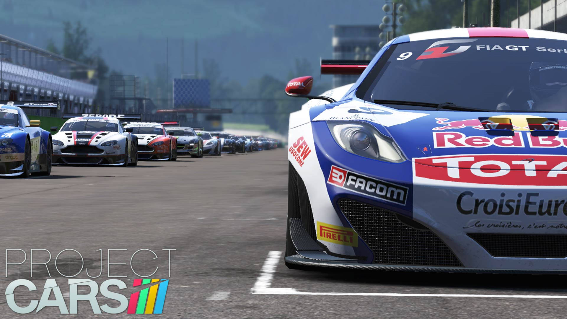แม็คลาเรน MP4-12C GT3 จาก Project Cars อันน่าหลัง วอลเปเปอร์