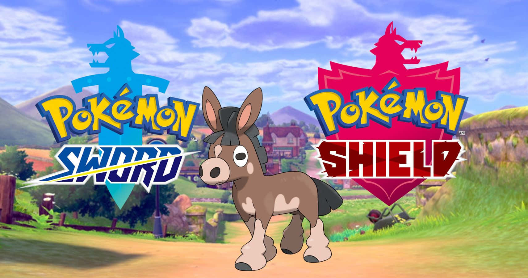 Mudbray สำหรับเกม Pokemon Sword และ Shield วอลเปเปอร์