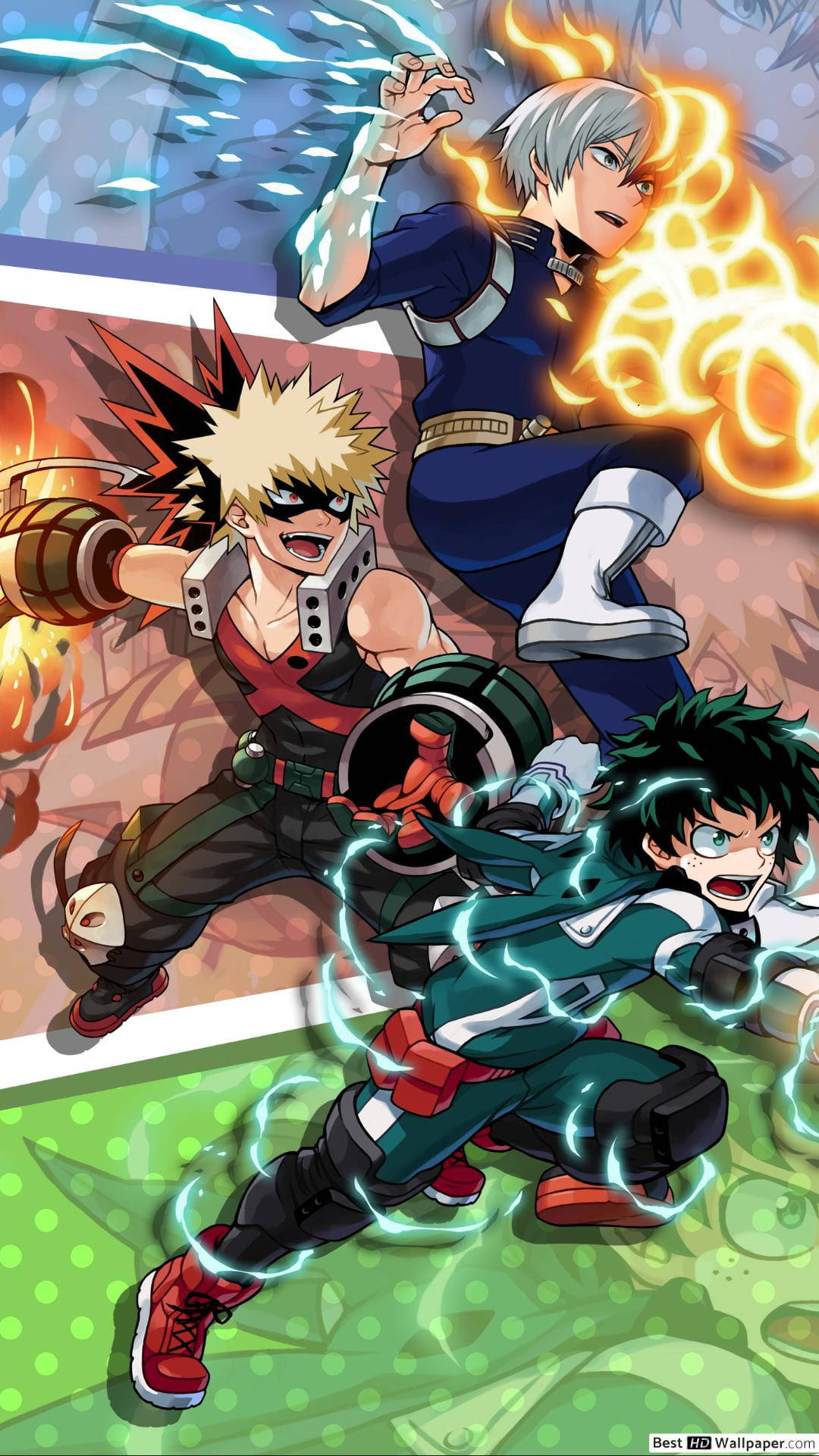 นางเอก My Hero Academia ในมือถือ วอลเปเปอร์
