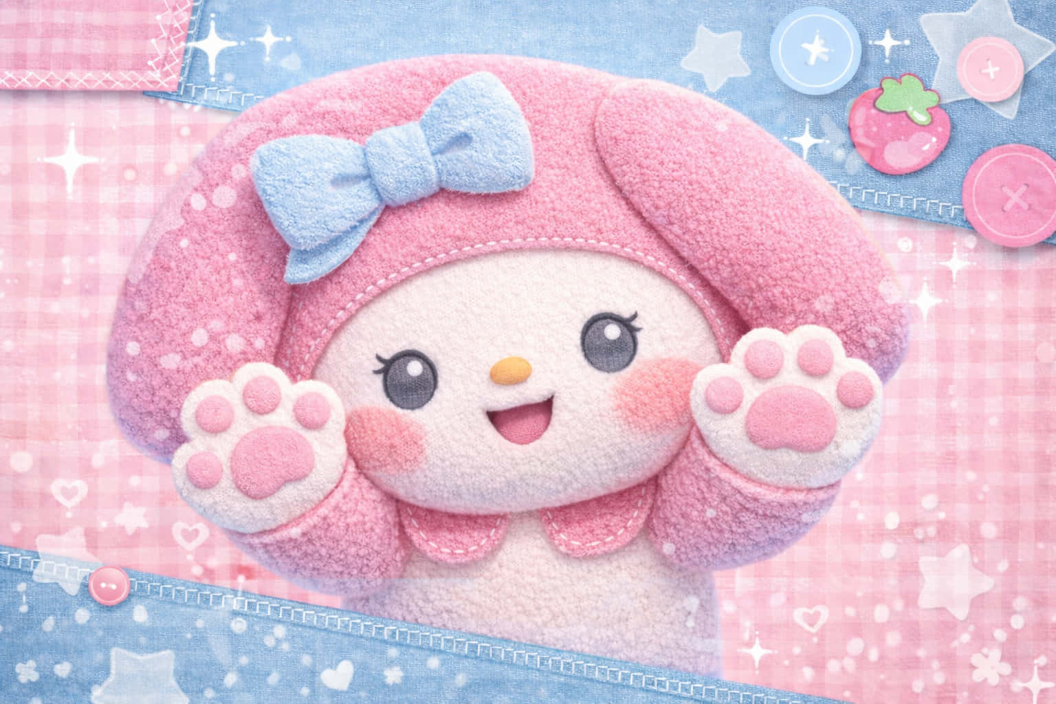 วอลเปเปอร์น่ารัก My Melody วอลเปเปอร์