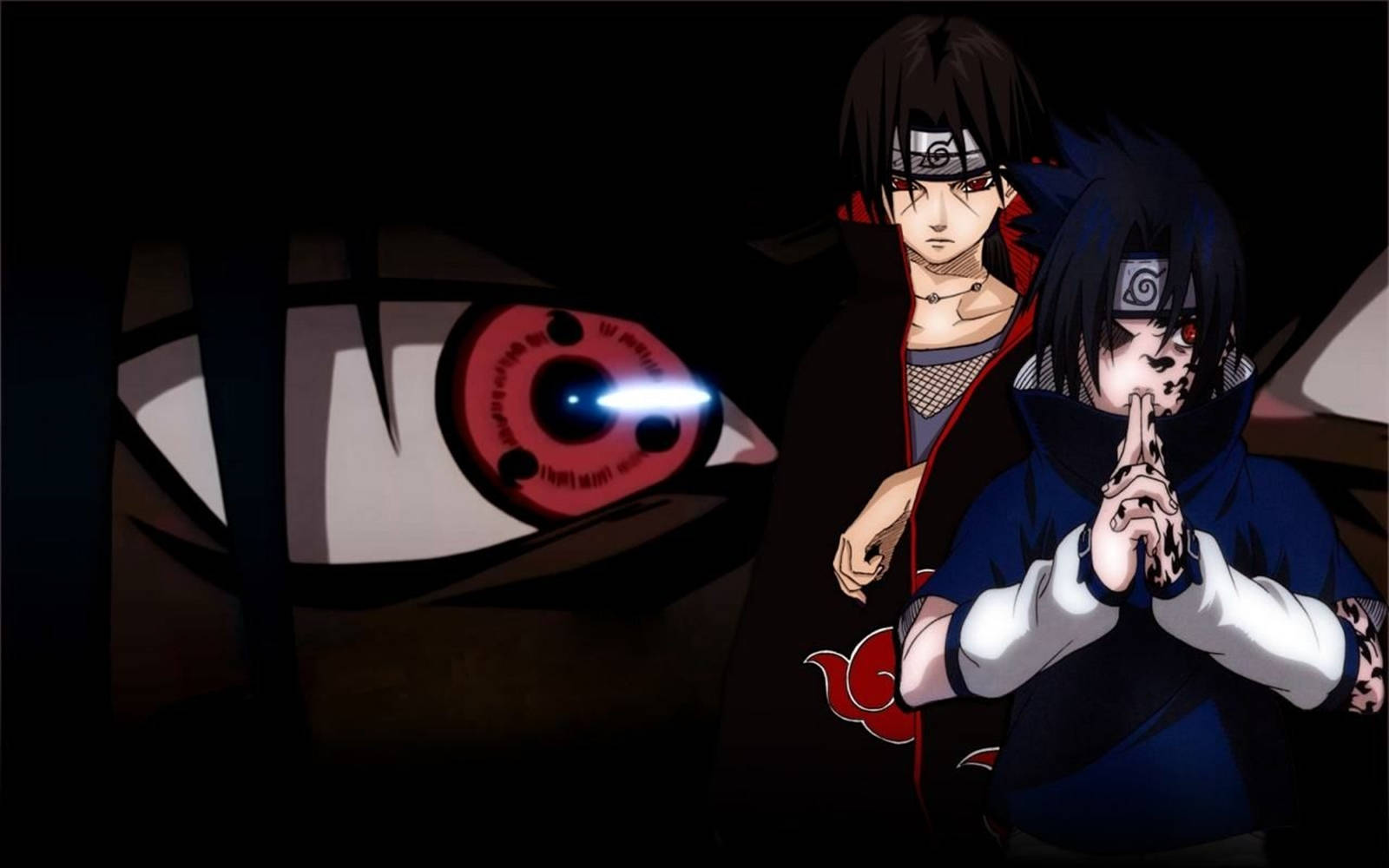 พี่น้องอุจิวะ Naruto สำหรับแล็ปท็อป วอลเปเปอร์