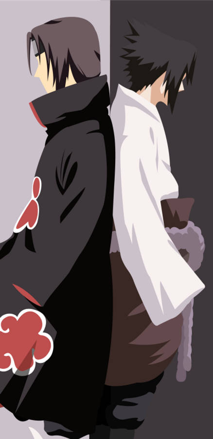 พี่น้องอุจิวะ Naruto Phone วอลเปเปอร์