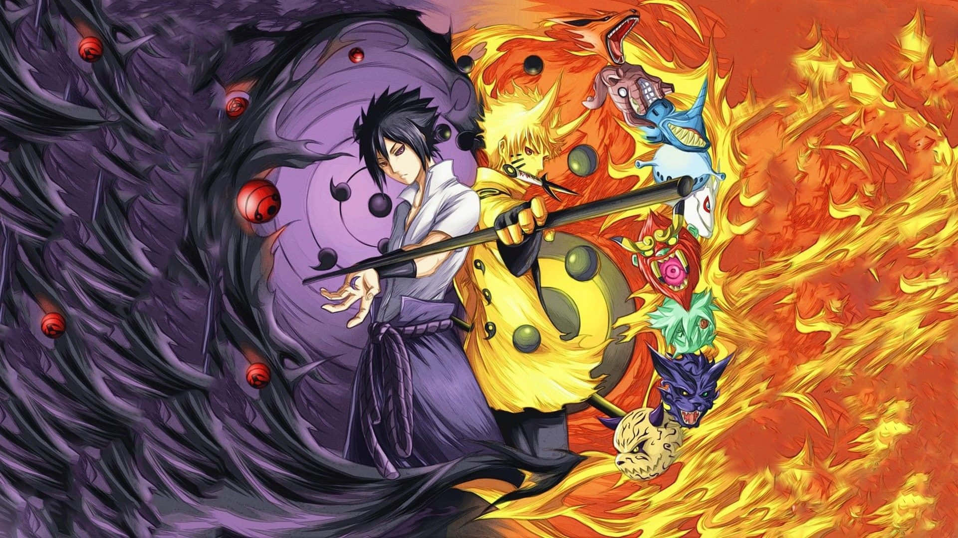 ตัวละครหลักของเกม Naruto บน PS4 วอลเปเปอร์