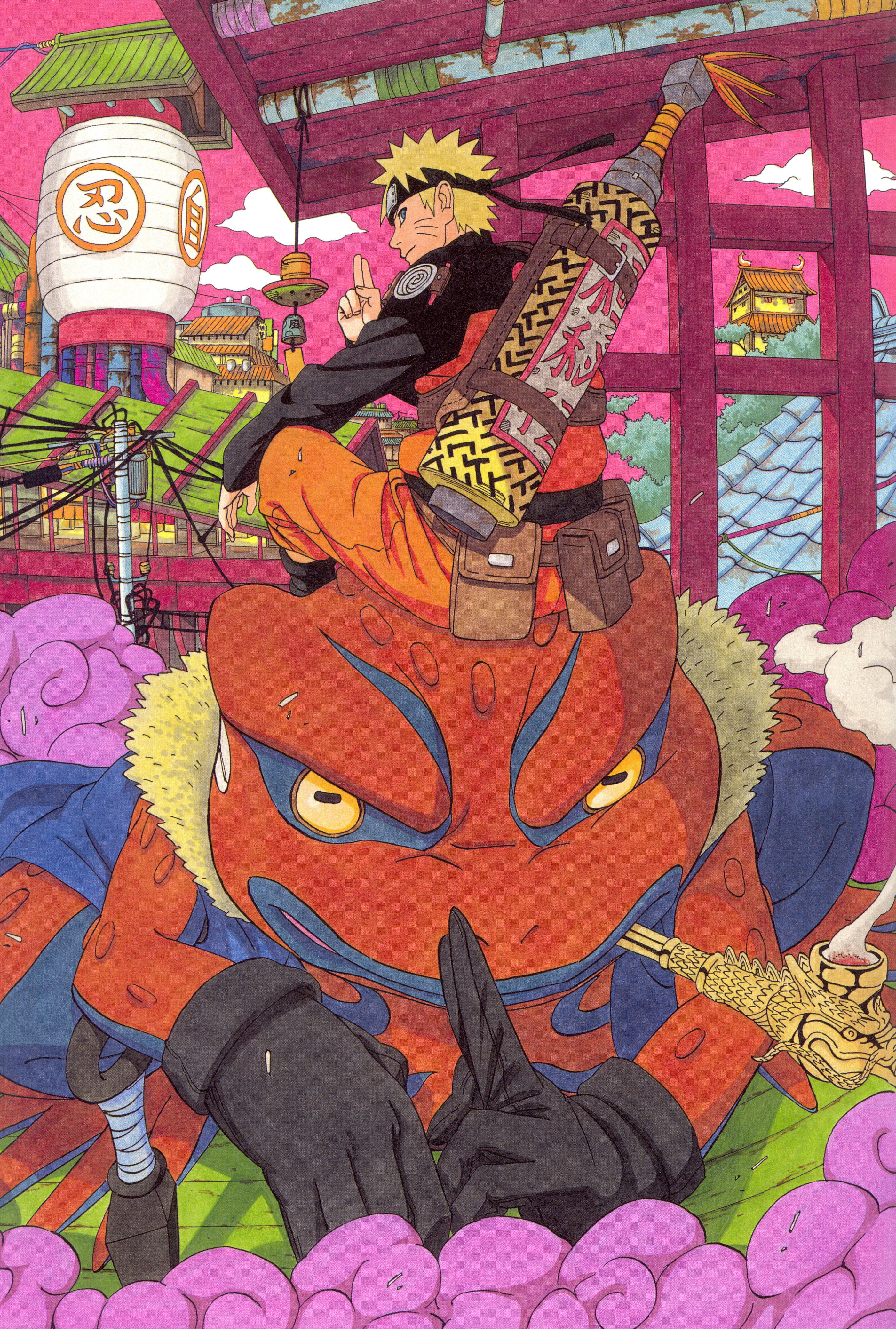 Naruto คางคกกามามารุเคลื่อนไหว วอลเปเปอร์