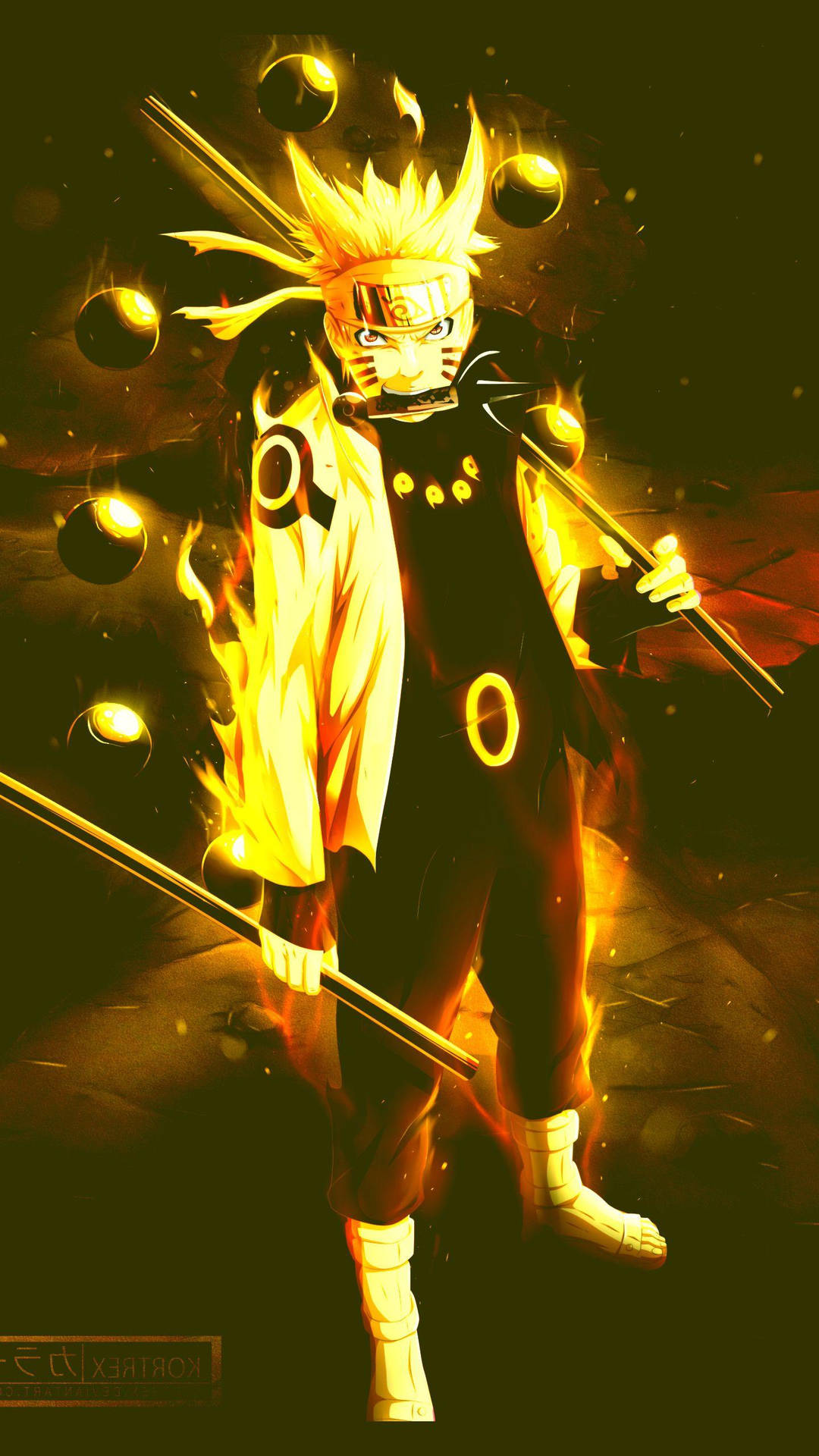 Naruto โทรศัพท์ 3D — นารูโตะ GIF มือถือ วอลเปเปอร์