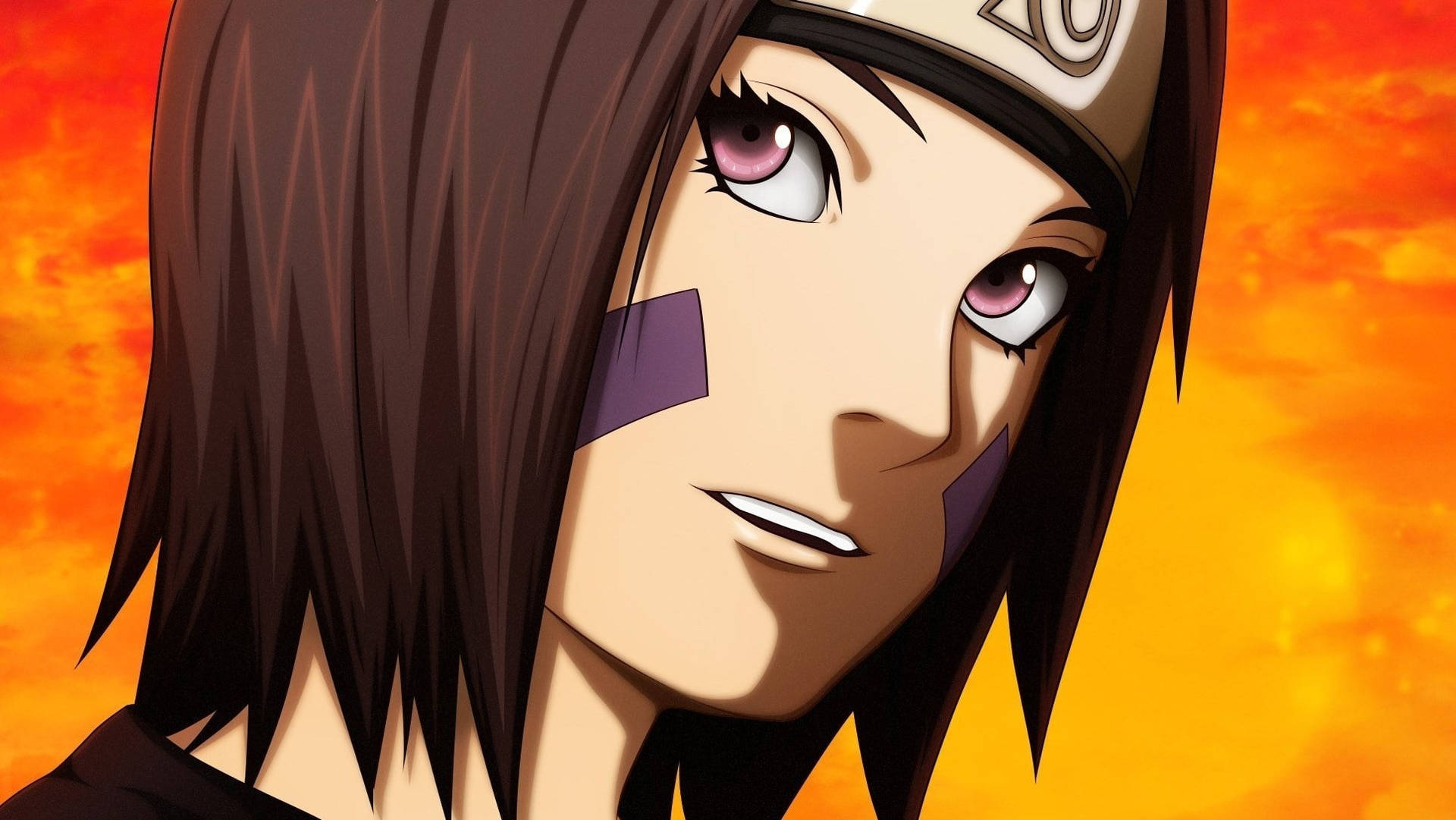 Naruto ไลฟ์วอลเปเปอร์ ริง โนฮาระ ภาพใกล้ — นารูโตะ GIF มีชีวิต วอลเปเปอร์