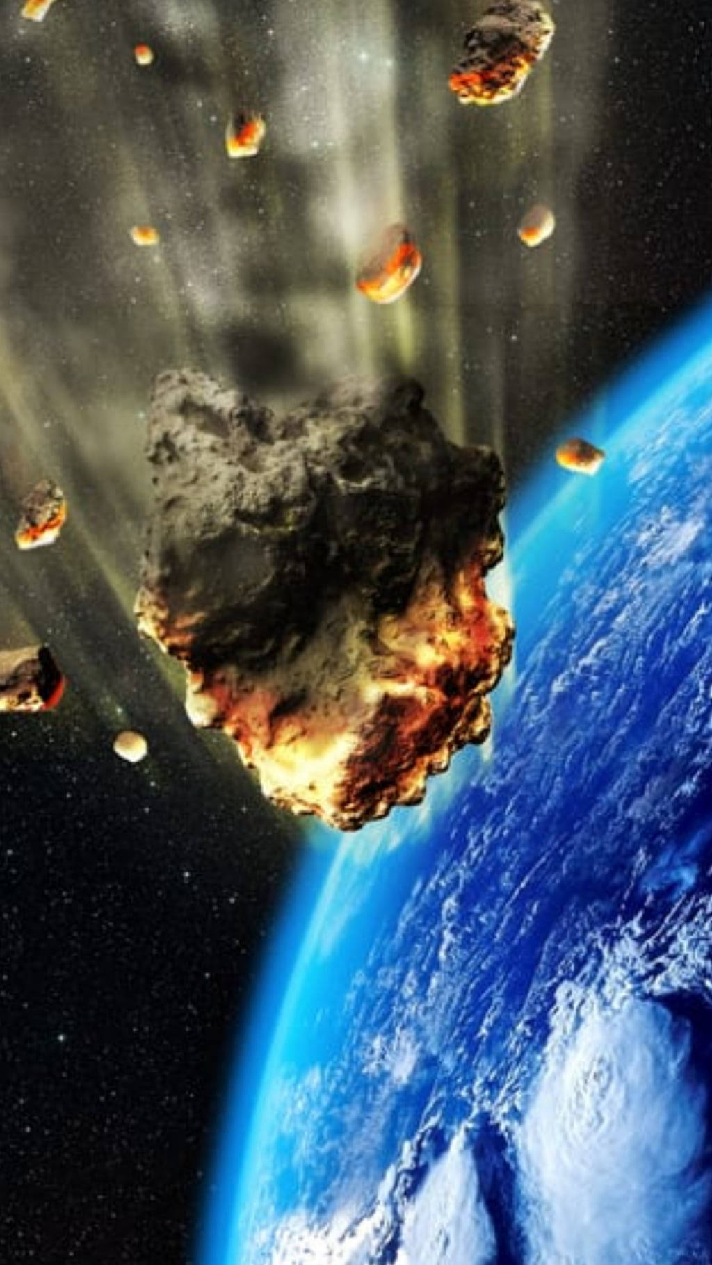 อุกกาบาตตกที่ NASA ถ่ายด้วย iPhone วอลเปเปอร์