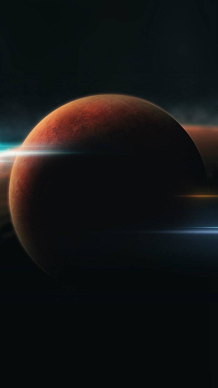 NASA iPhone ดาวอังคารมืด วอลเปเปอร์