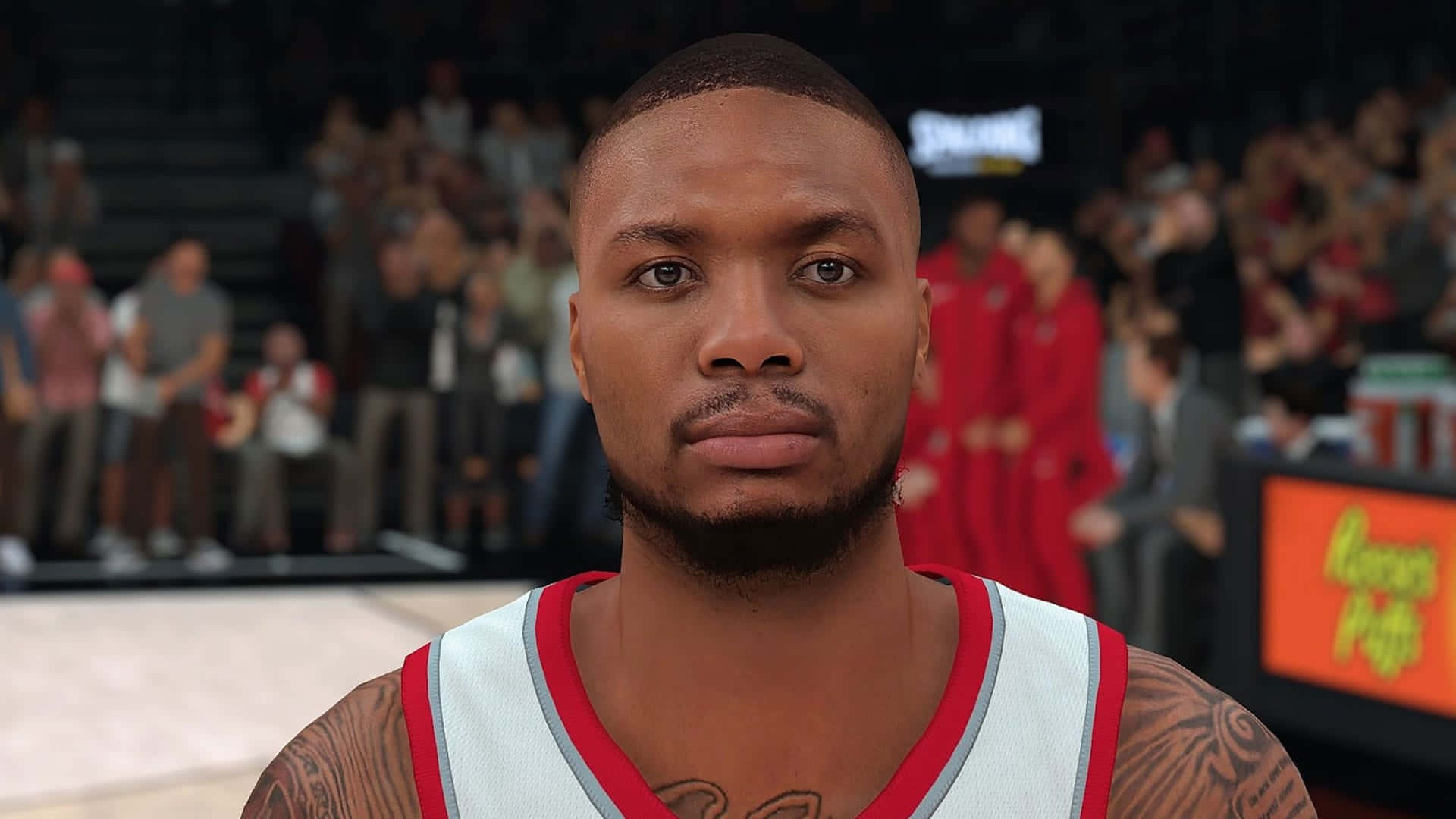 ตัวละครในเกม NBA 2K21 ของ Damian Lillard วอลเปเปอร์