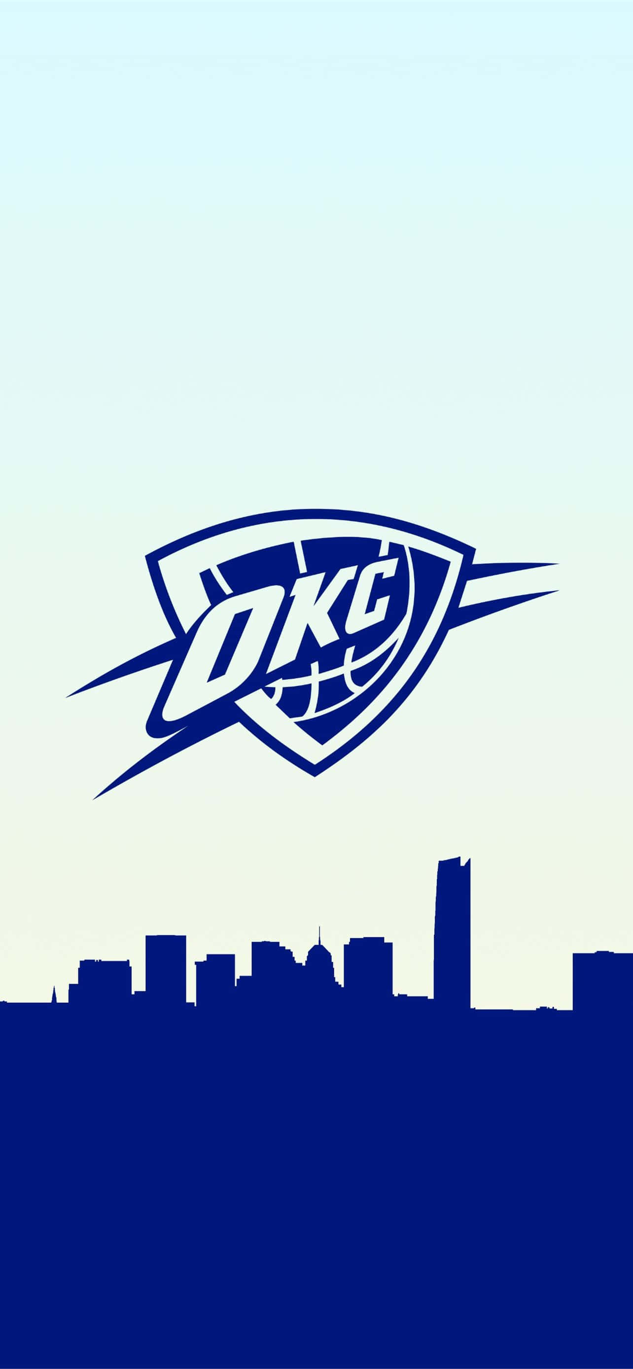 โล่ทีมบาสเกตบอล NBA โอคลาโฮมา ซิตี ธันเดอร์ วอลเปเปอร์