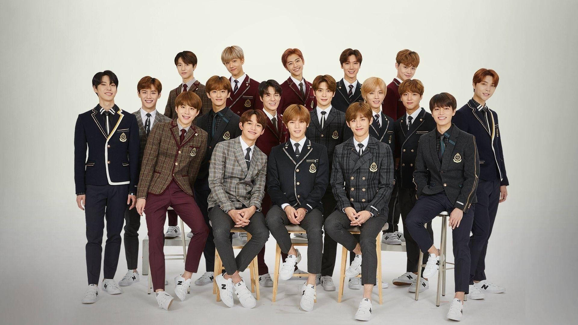 NCT ชุดนักเรียนคอมพิวเตอร์ วอลเปเปอร์