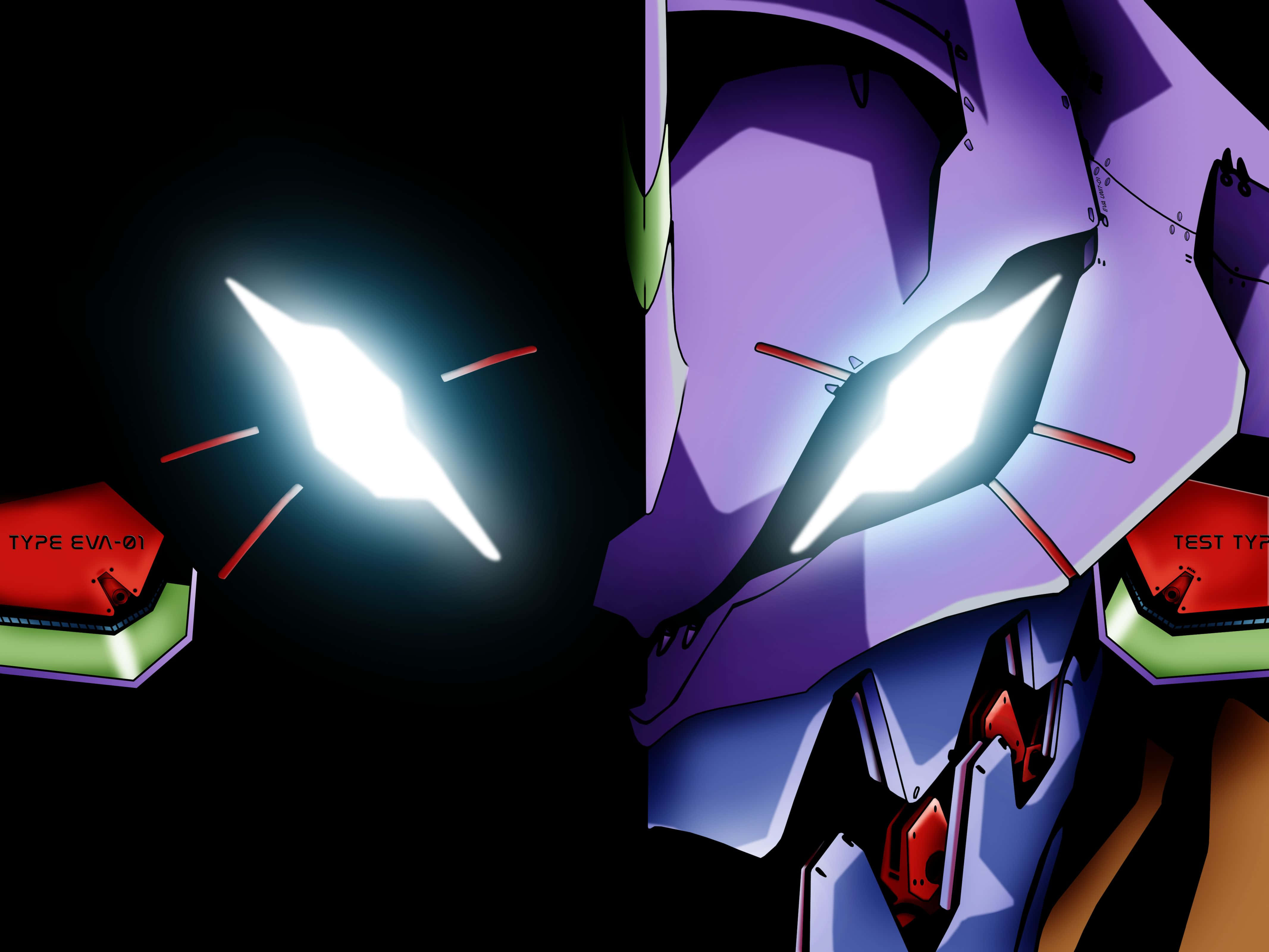 หัวใจของมนุษย์พองโตด้วยอารมณ์ใน Neon Genesis Evangelion วอลเปเปอร์