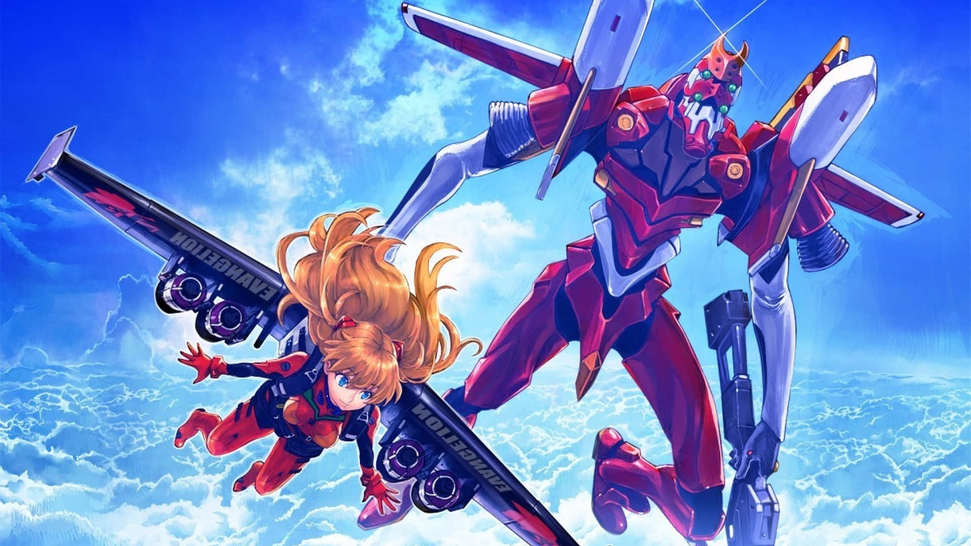 สัมผัสโลกแห่งการผจญภัยและการค้นพบสุดระทึกใน Neon Genesis Evangelion วอลเปเปอร์
