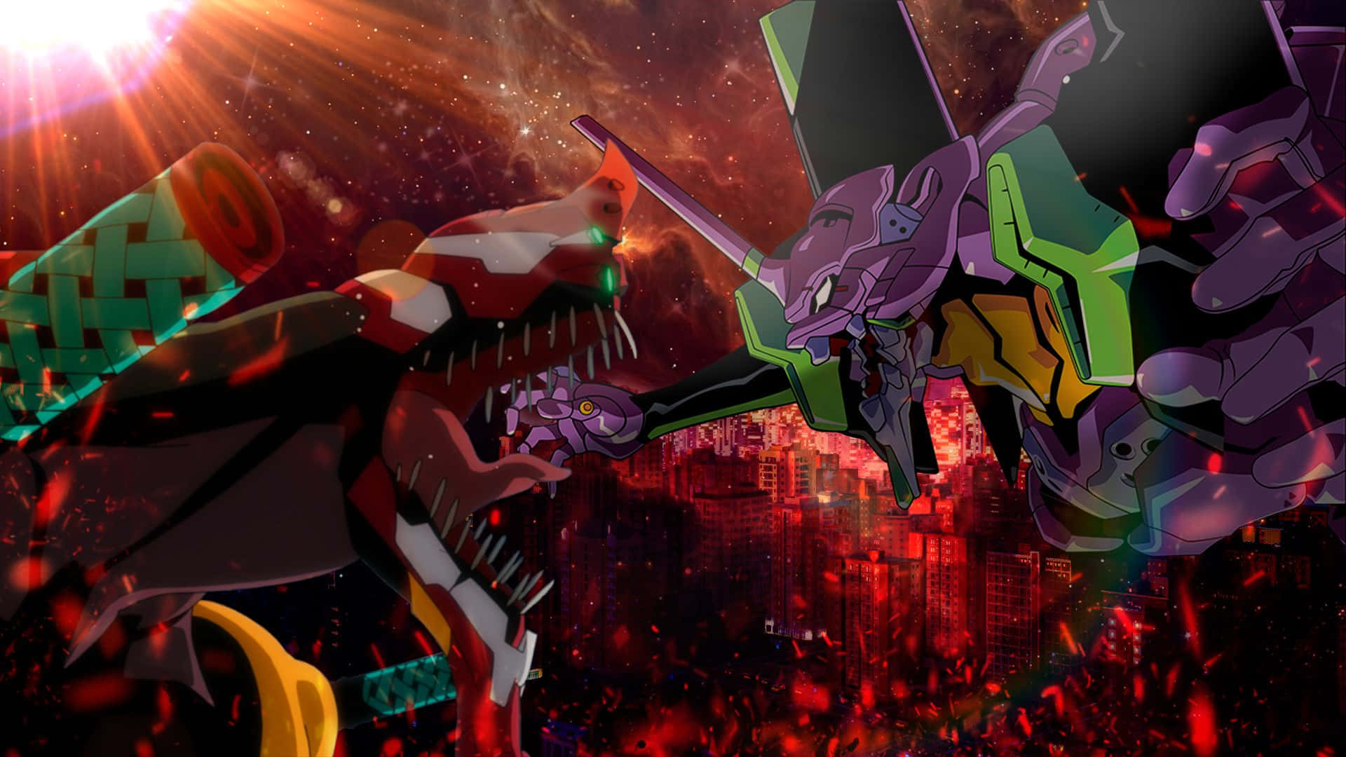 สำรวจโลกของ Neon Genesis Evangelion วอลเปเปอร์