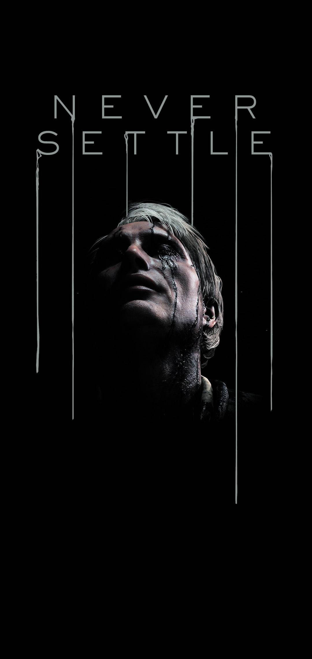 Never Settle Death Stranding วอลเปเปอร์