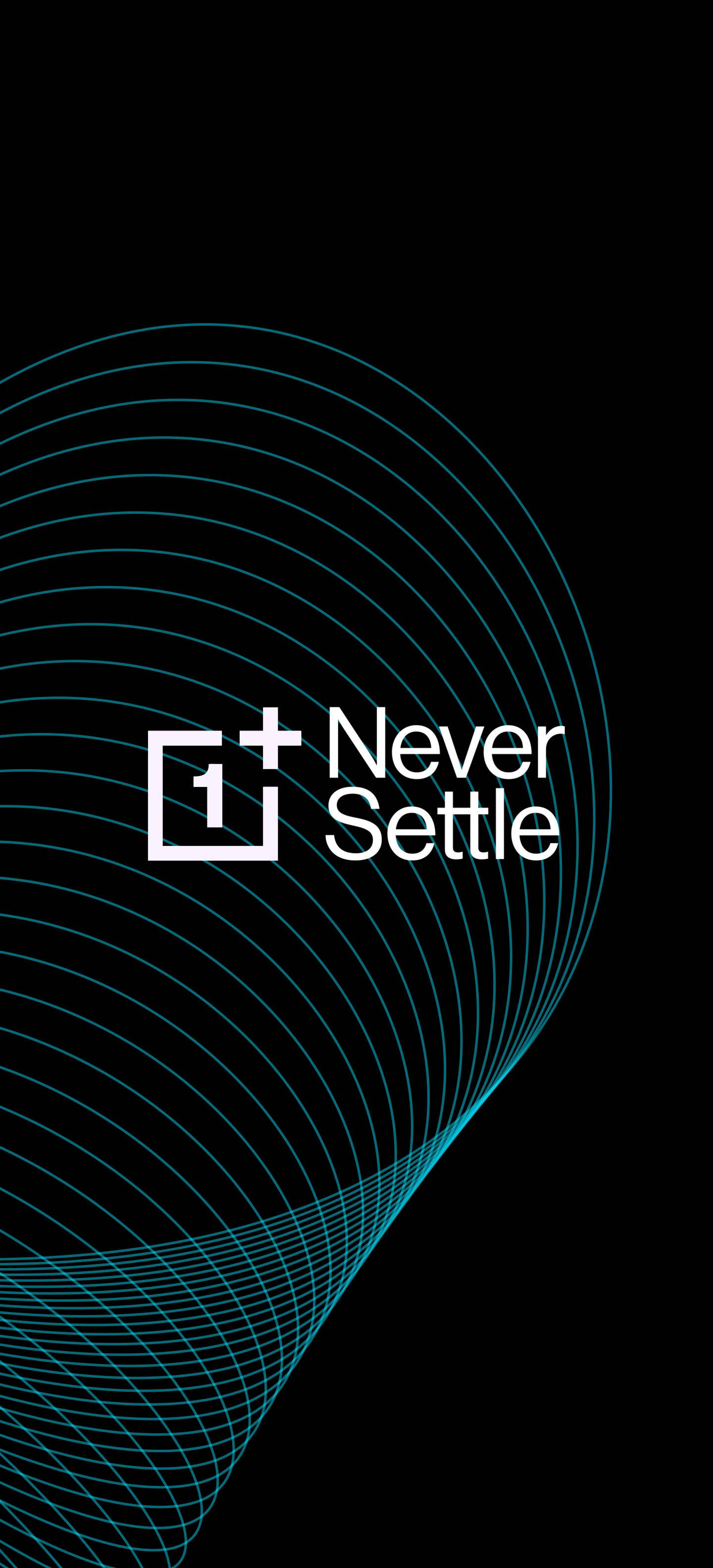 เทคโนโลยีนวัตกรรม - การออกแบบ Never Settle ของ OnePlus วอลเปเปอร์