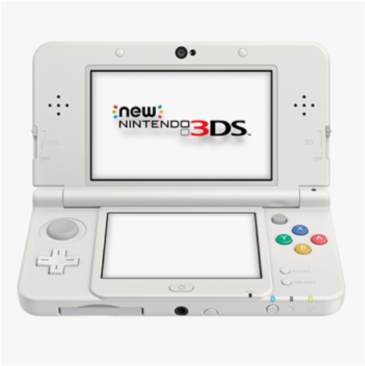New Nintendo3DS สีขาว เปิด วอลเปเปอร์