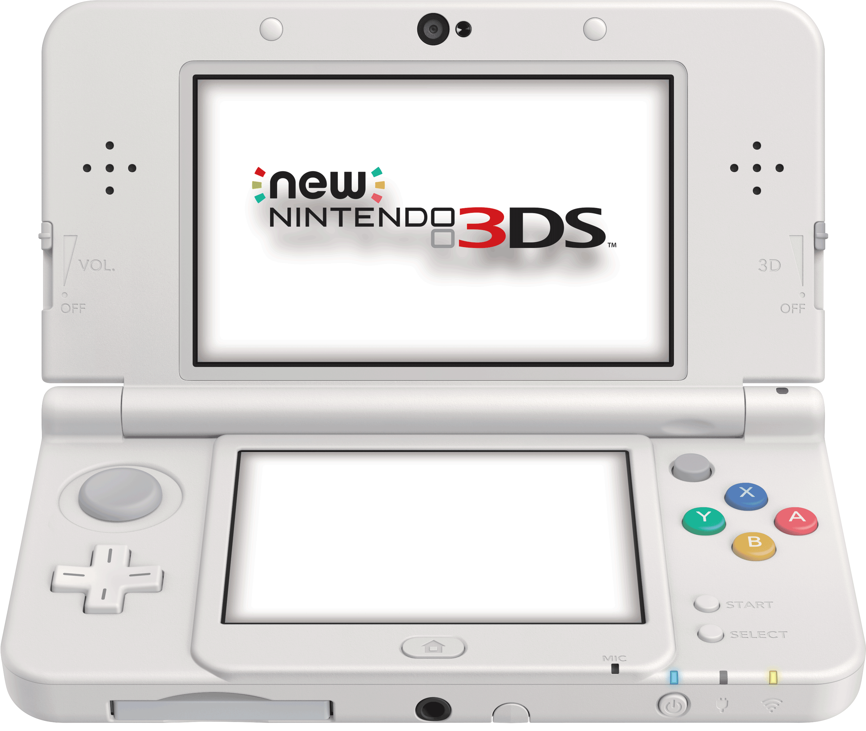 New Nintendo3DS สีขาว เปิด วอลเปเปอร์