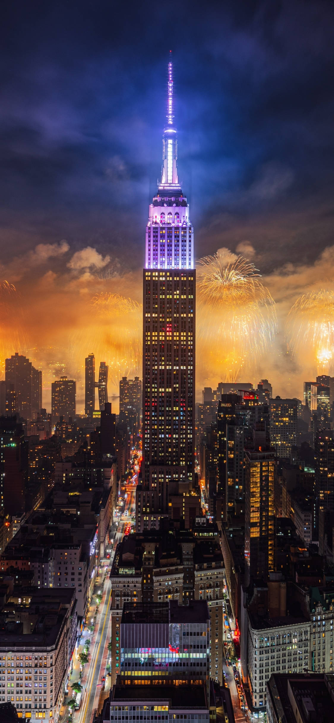 New York HD iPhone ตึกเอ็มไพร์สเตต วอลเปเปอร์