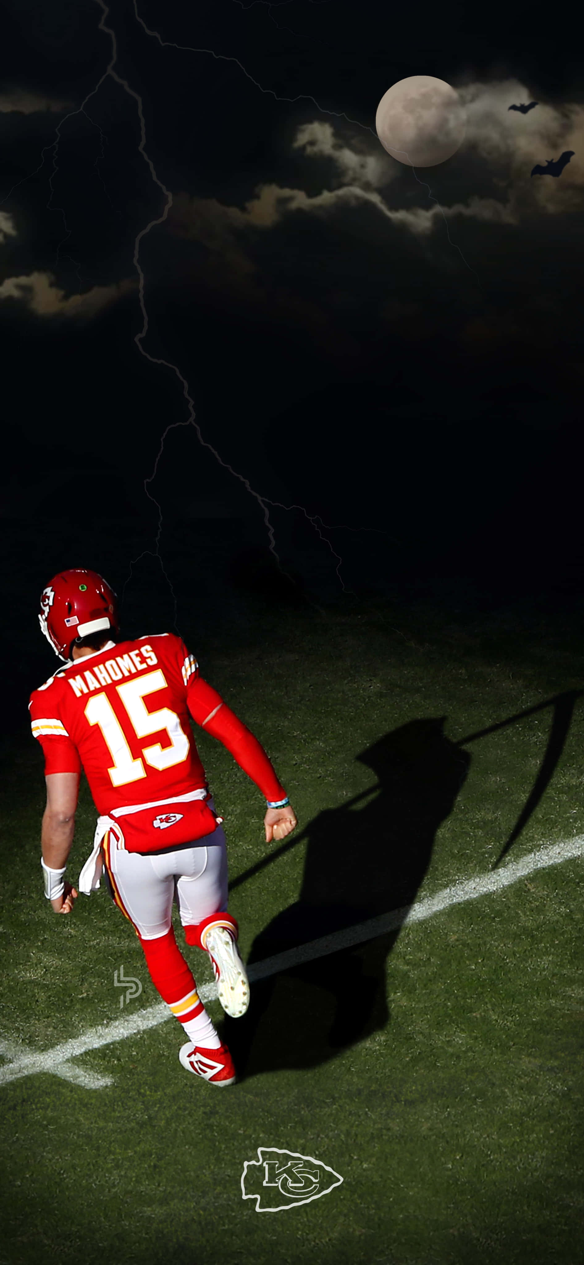 แพต มาโฮมส์ แห่ง NFL กำลังคุยโทรศัพท์ วอลเปเปอร์