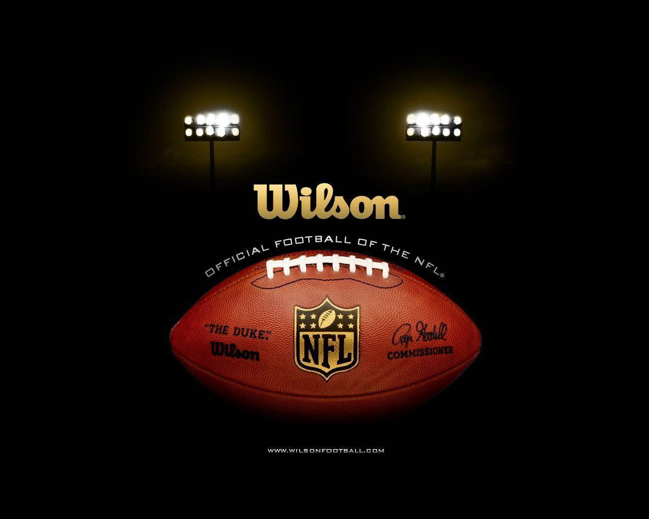 วิลสัน ลูกฟุตบอลอย่างเป็นทางการของ NFL วอลเปเปอร์