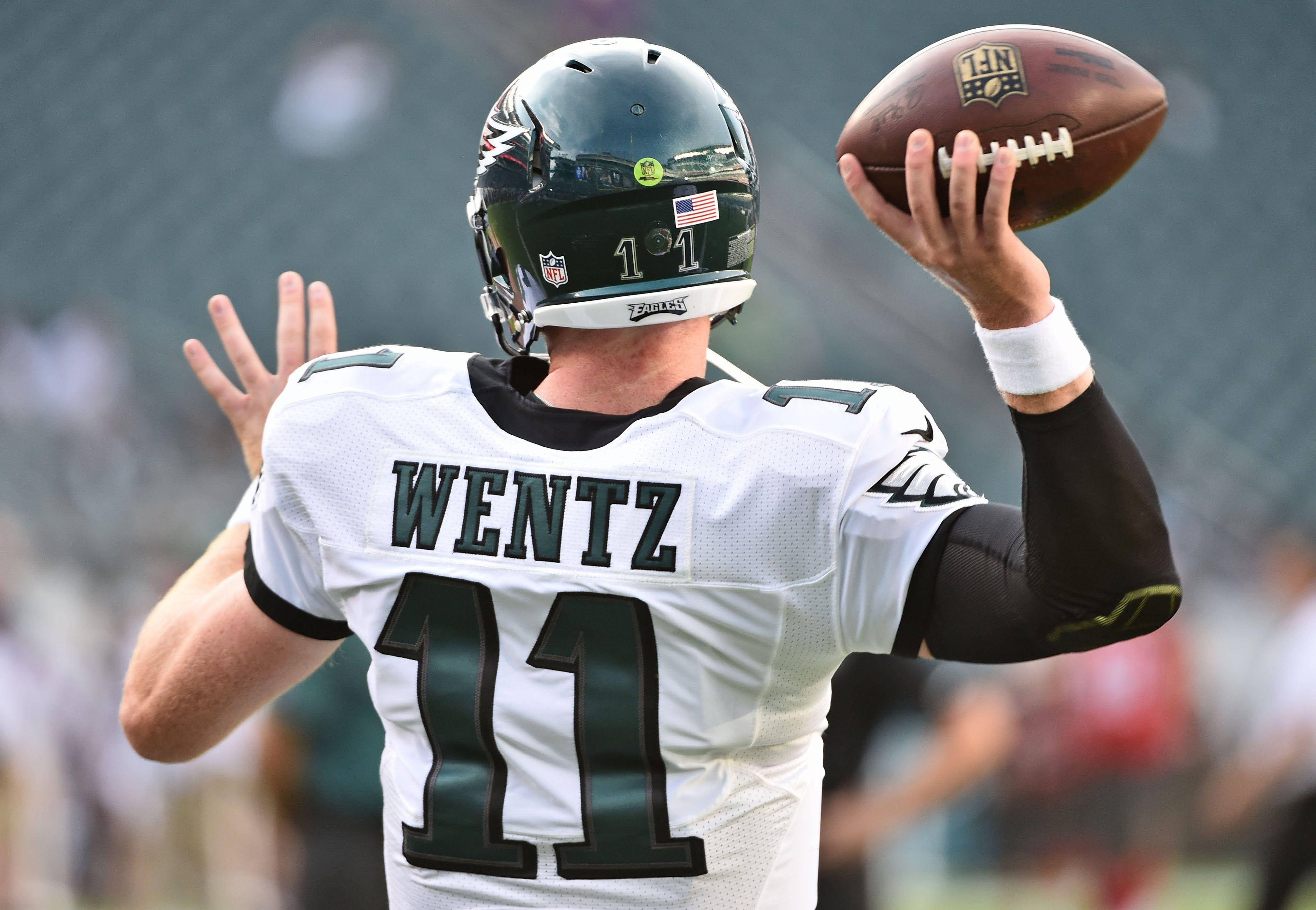 คาร์สัน เวนซ์ ขว้างบอล NFL วอลเปเปอร์