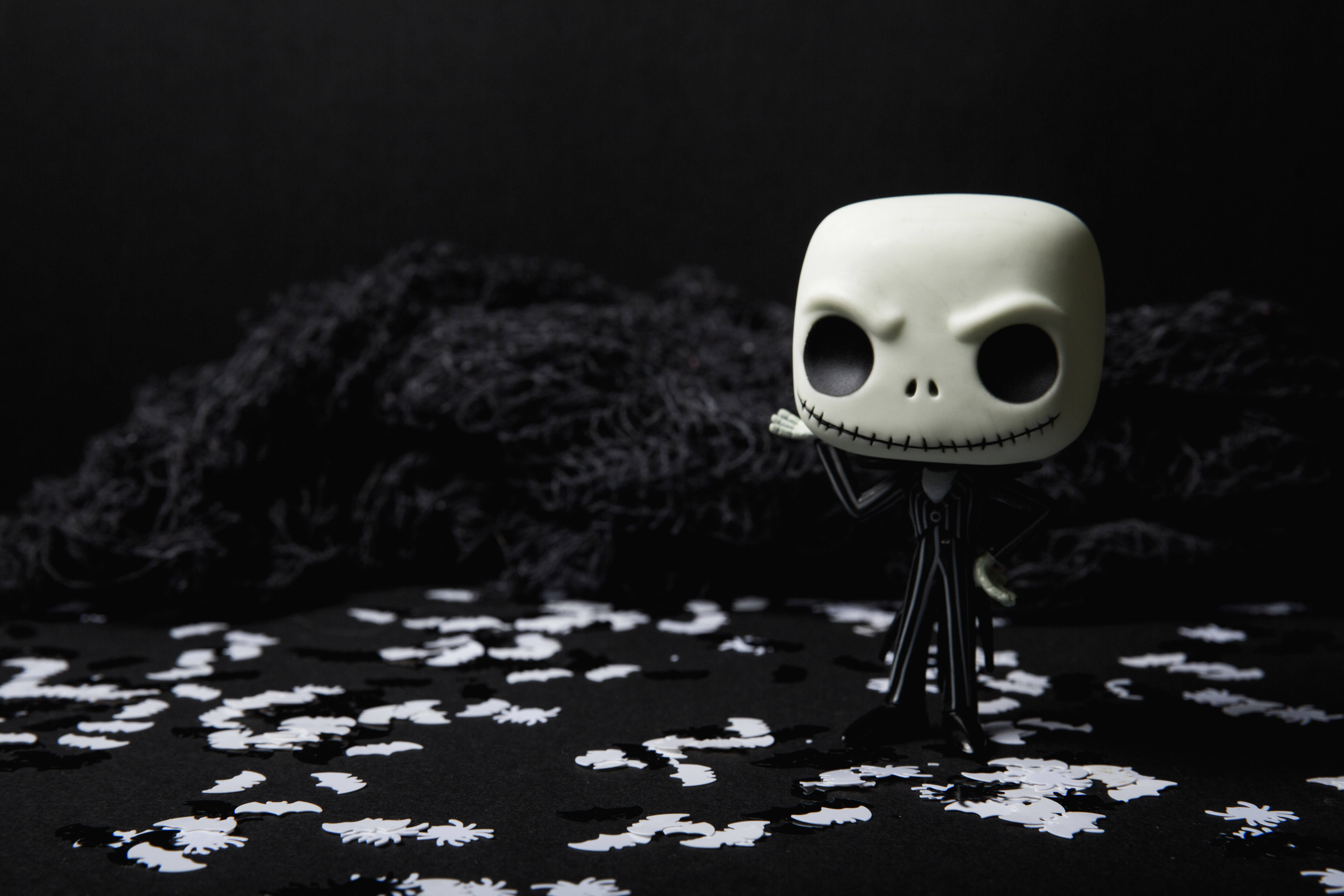 สัมผัสประสบการณ์ Nightmare Before Christmas ของ Tim Burton กับ Jack Skellington สไตล์ป๊อป วอลเปเปอร์
