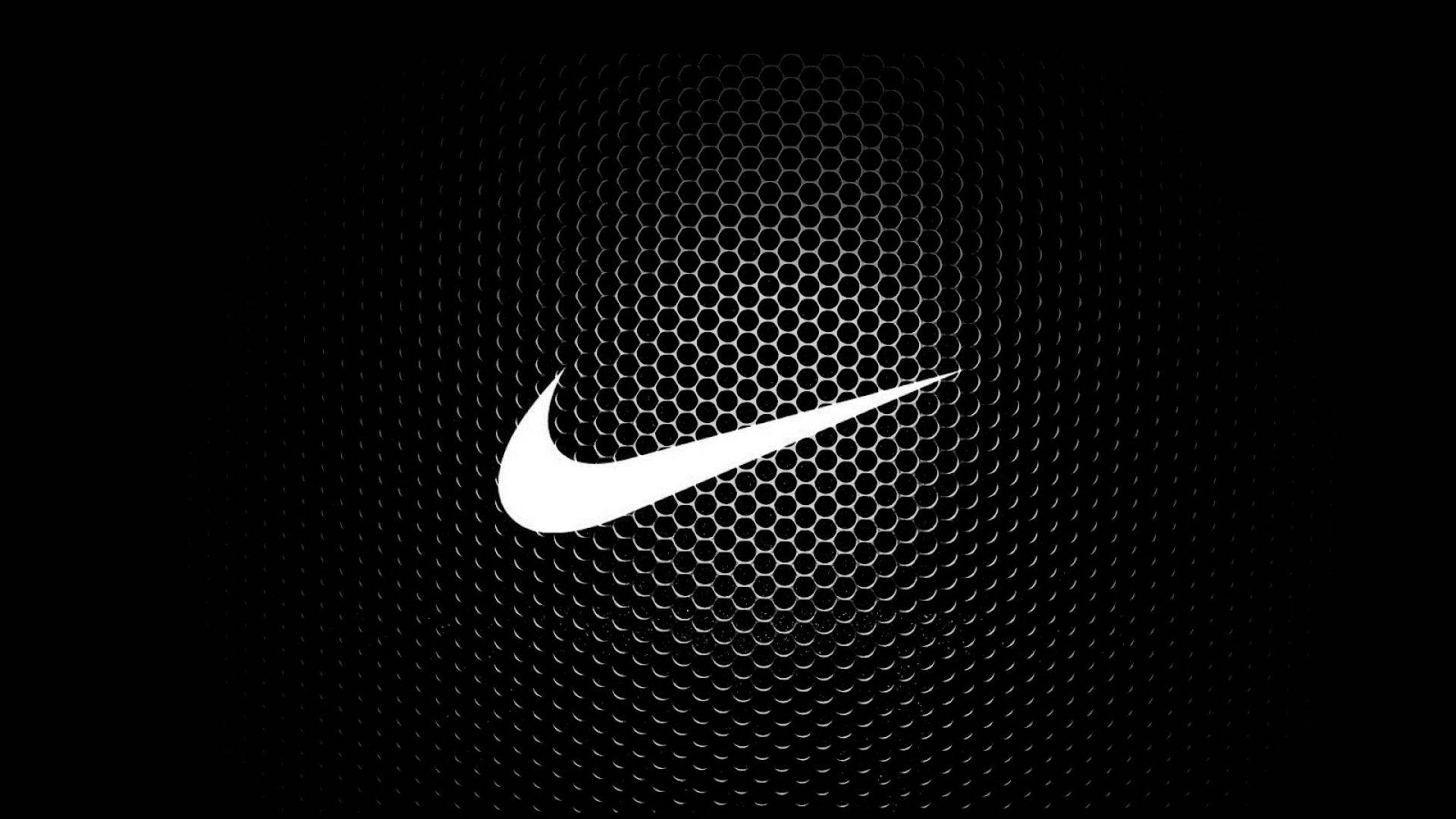 สัญลักษณ์ Nike พร้อมลายหกเหลี่ยมสุดเท่ วอลเปเปอร์