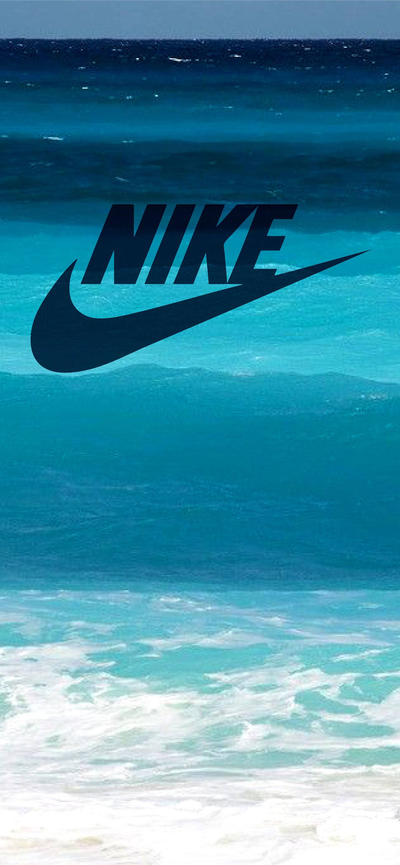 คลื่นชายหาด Nike พื้นหลัง iPhone วอลเปเปอร์