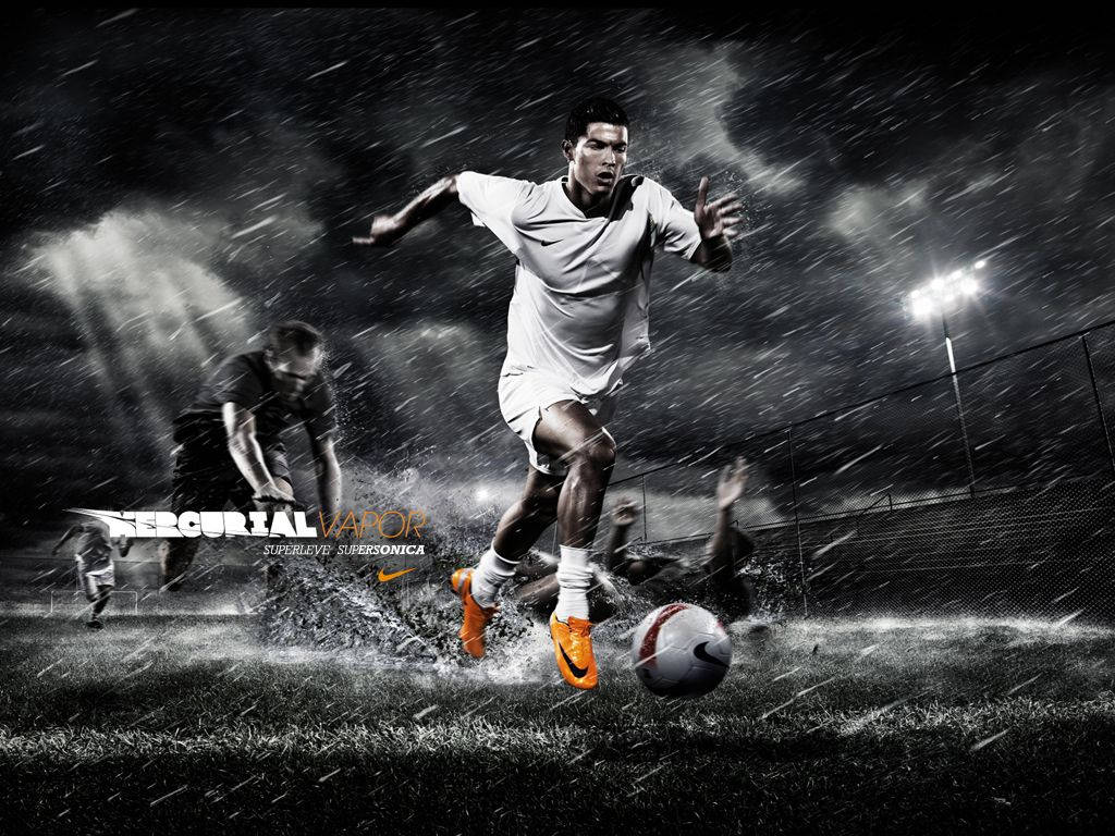 คริสเตียโน โรนัลโด พร้อมพิชิตโลกในแคมเปญ Nike #JustDoIt วอลเปเปอร์