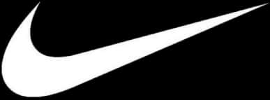 โลโก้ Nike Swoosh พื้นหลังสีดำ วอลเปเปอร์