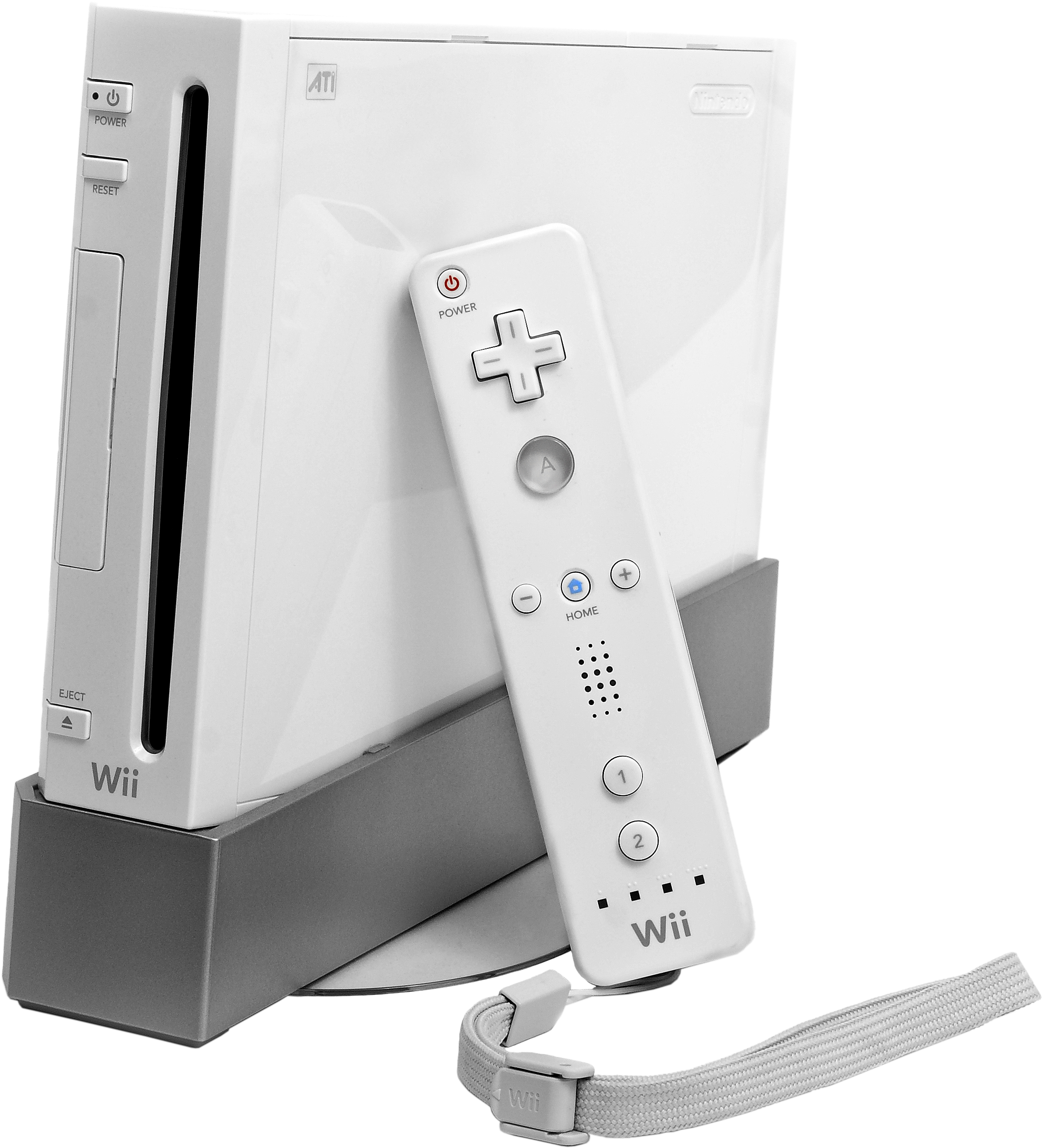 เครื่อง Nintendo Wii และรีโมท วอลเปเปอร์