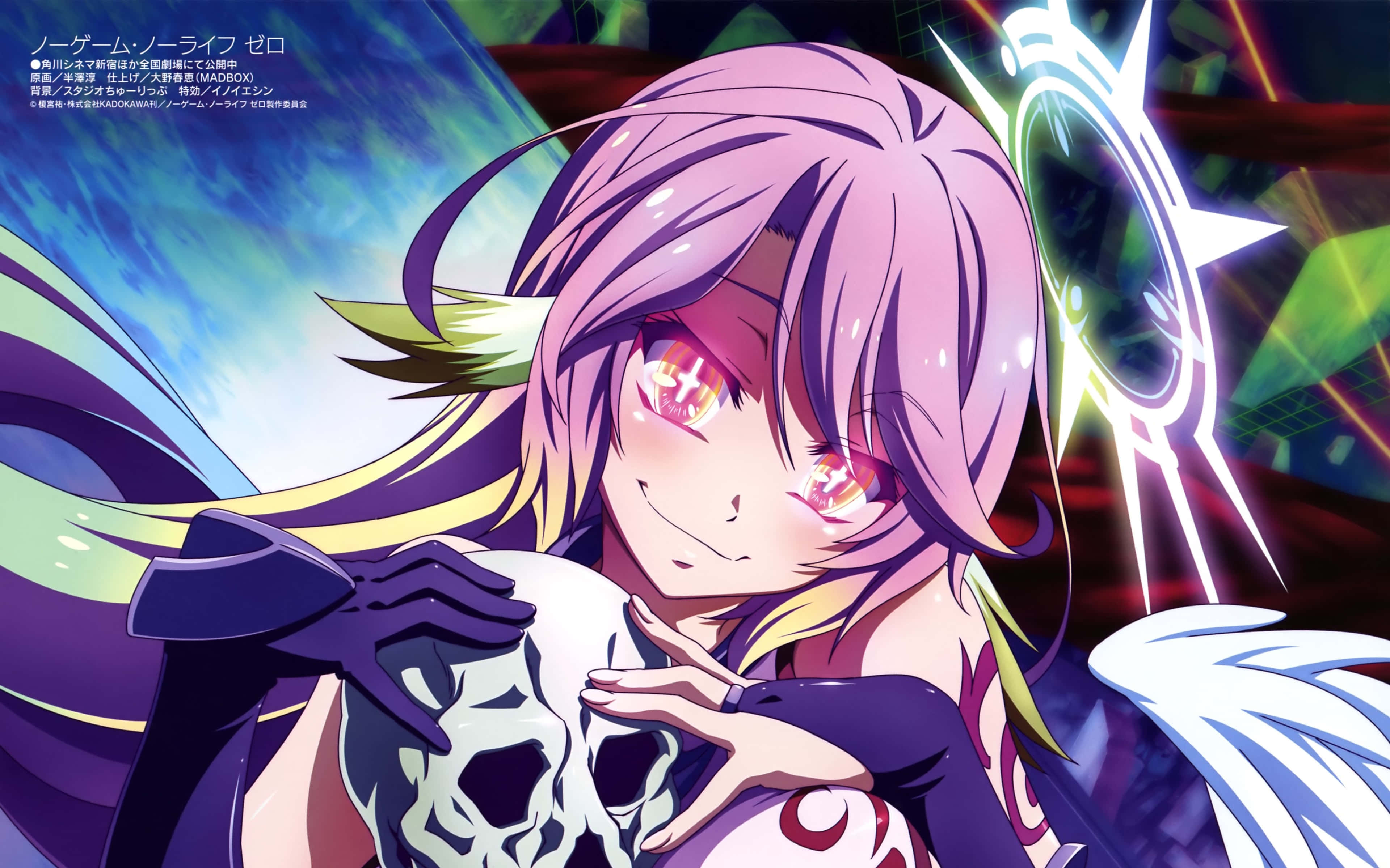นักเกมสองคนที่ใช้ชีวิตในโลกของ No Game No Life วอลเปเปอร์