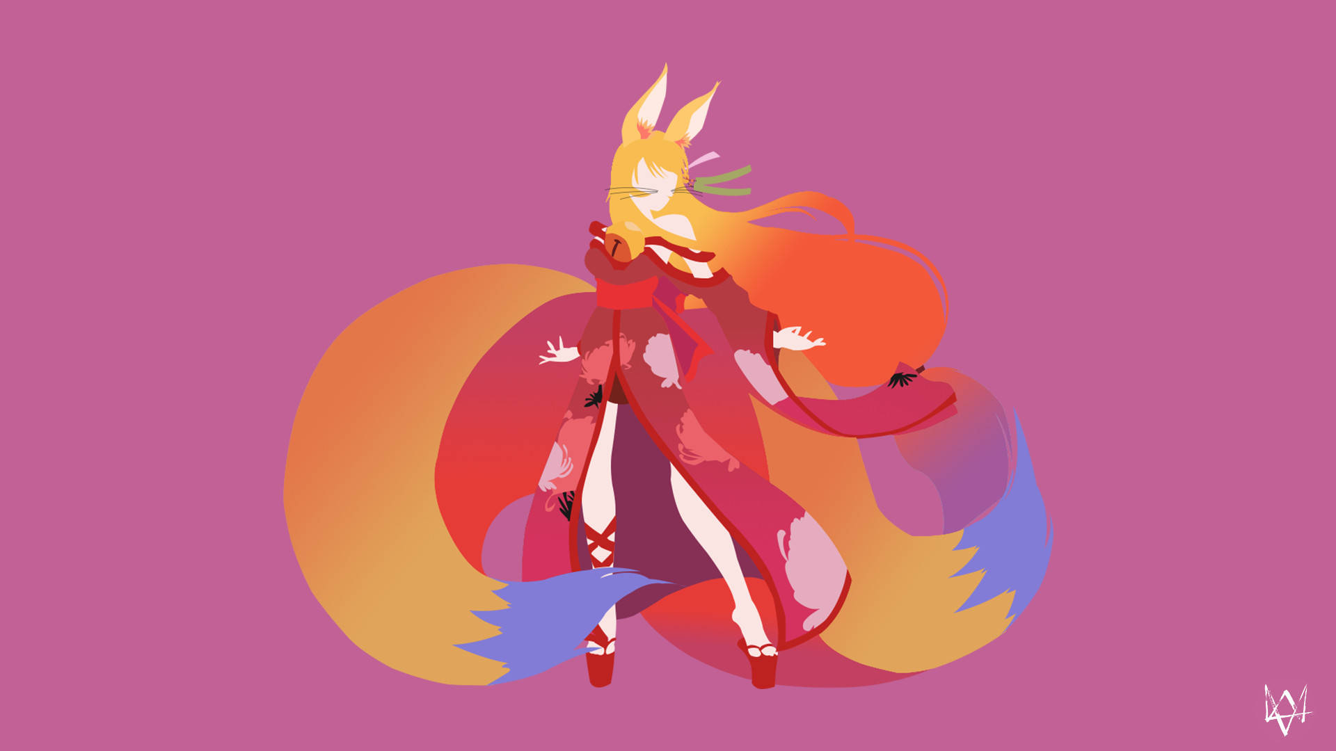 มิโกะ No Game No Life มินิมอลอนิเมะ วอลเปเปอร์