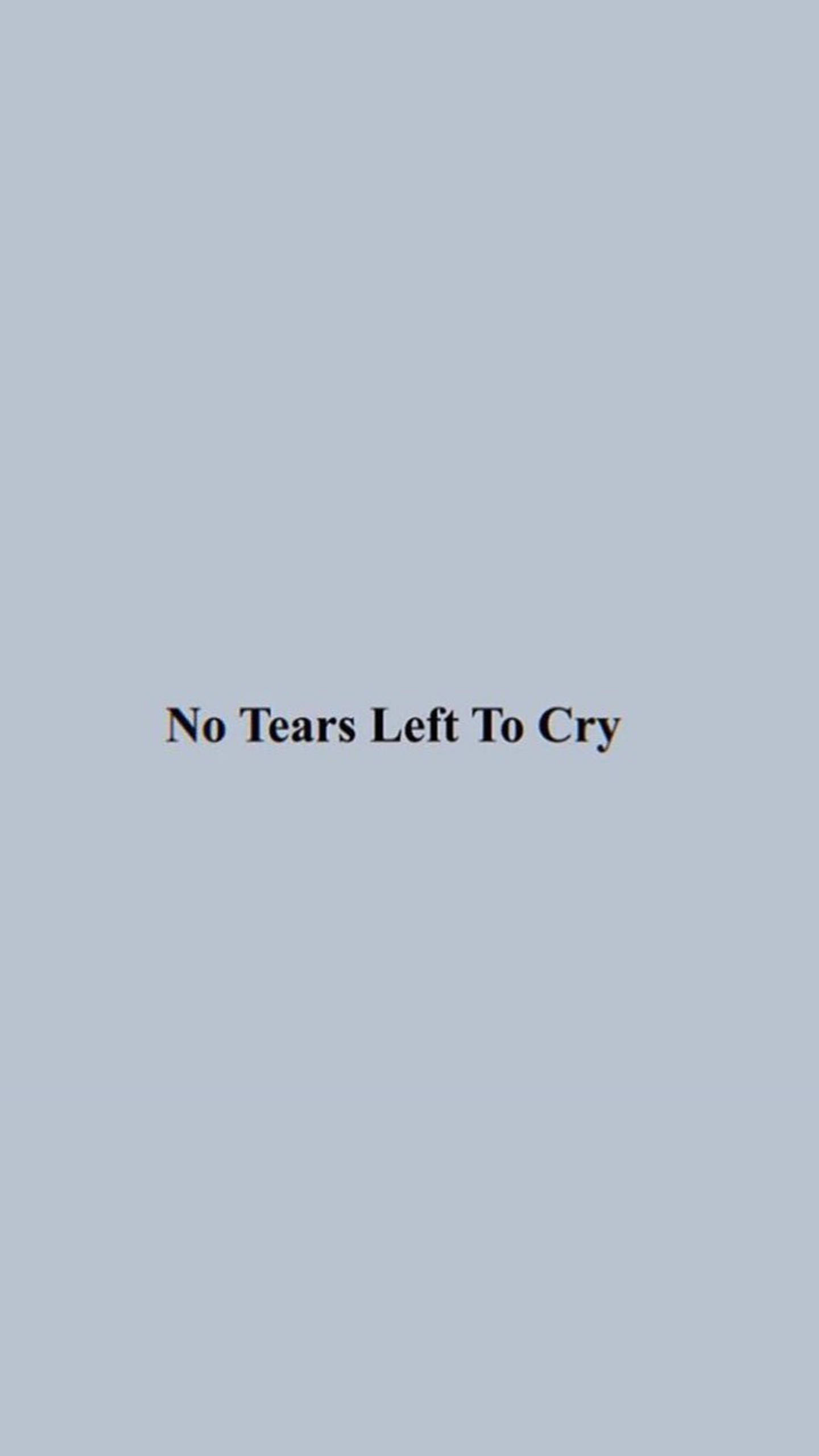 No Tears Left To Cry ไอโฟน เอสเธติก วอลเปเปอร์