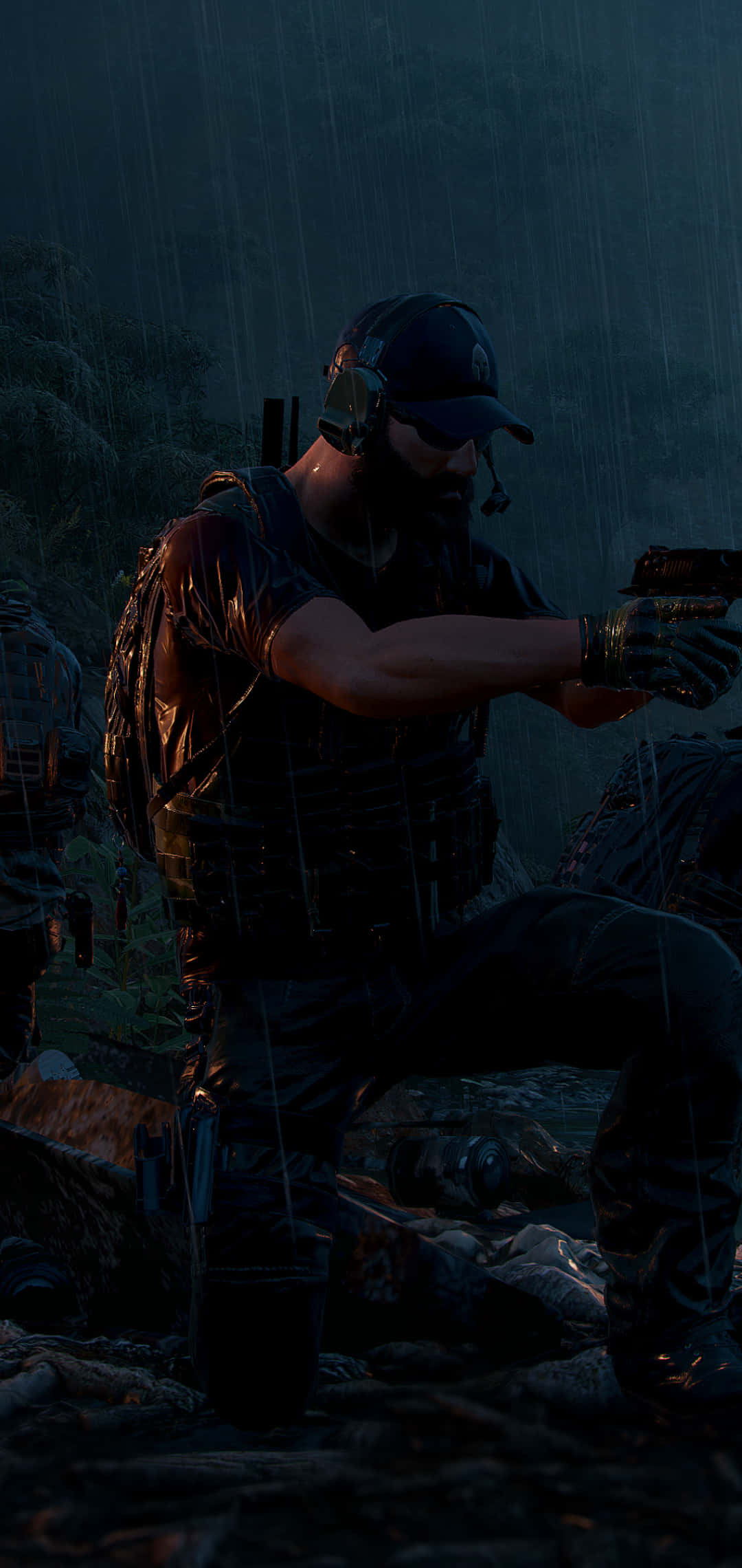 Nomad ปืนพก วิดีโอเกม iPhone X Ghost Recon Wildlands พื้นหลัง วอลเปเปอร์
