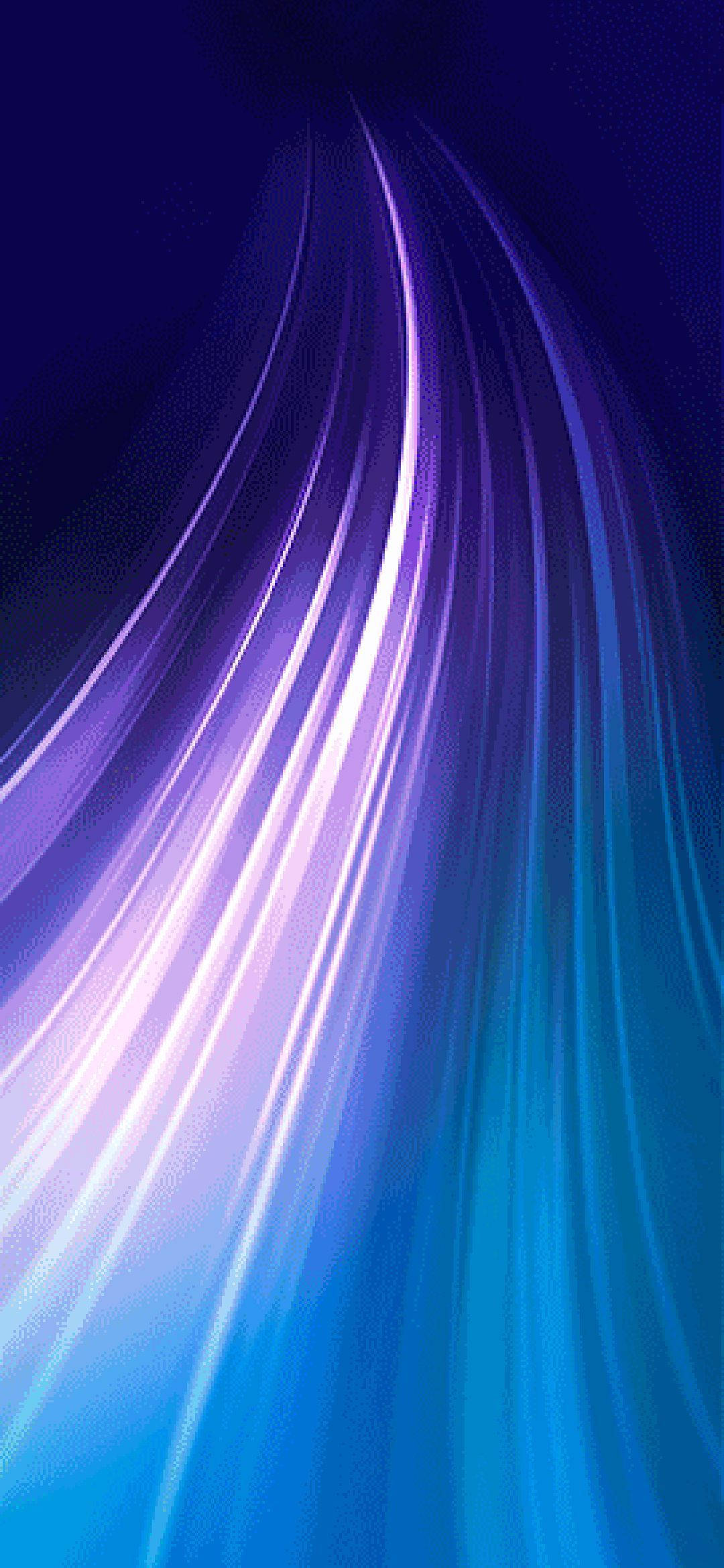 Note 8 คลื่นแสงสีม่วง วอลเปเปอร์