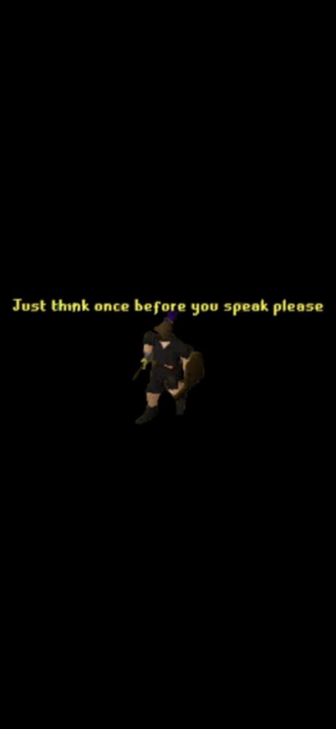 NPC ในพื้นหลัง iPhone X Runescape Oldschool วอลเปเปอร์