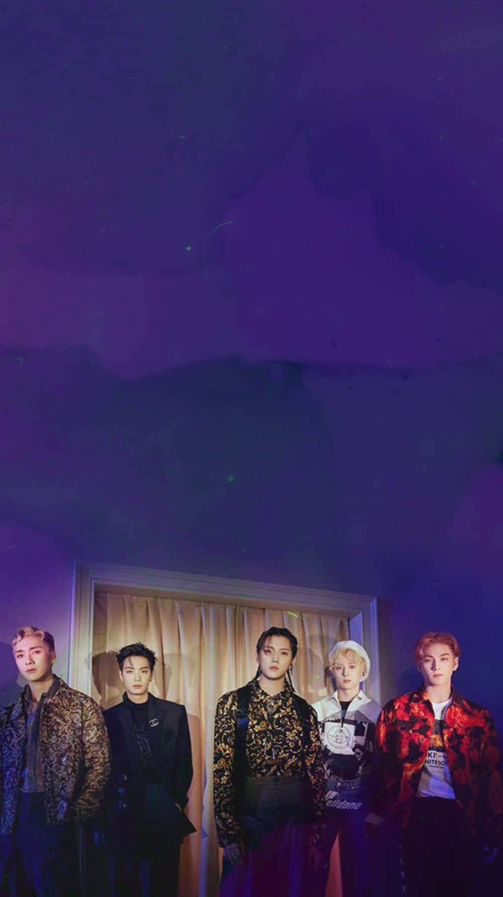 Nuest วงบอยแบนด์เคป๊อปสไตล์ดาร์ก วอลเปเปอร์