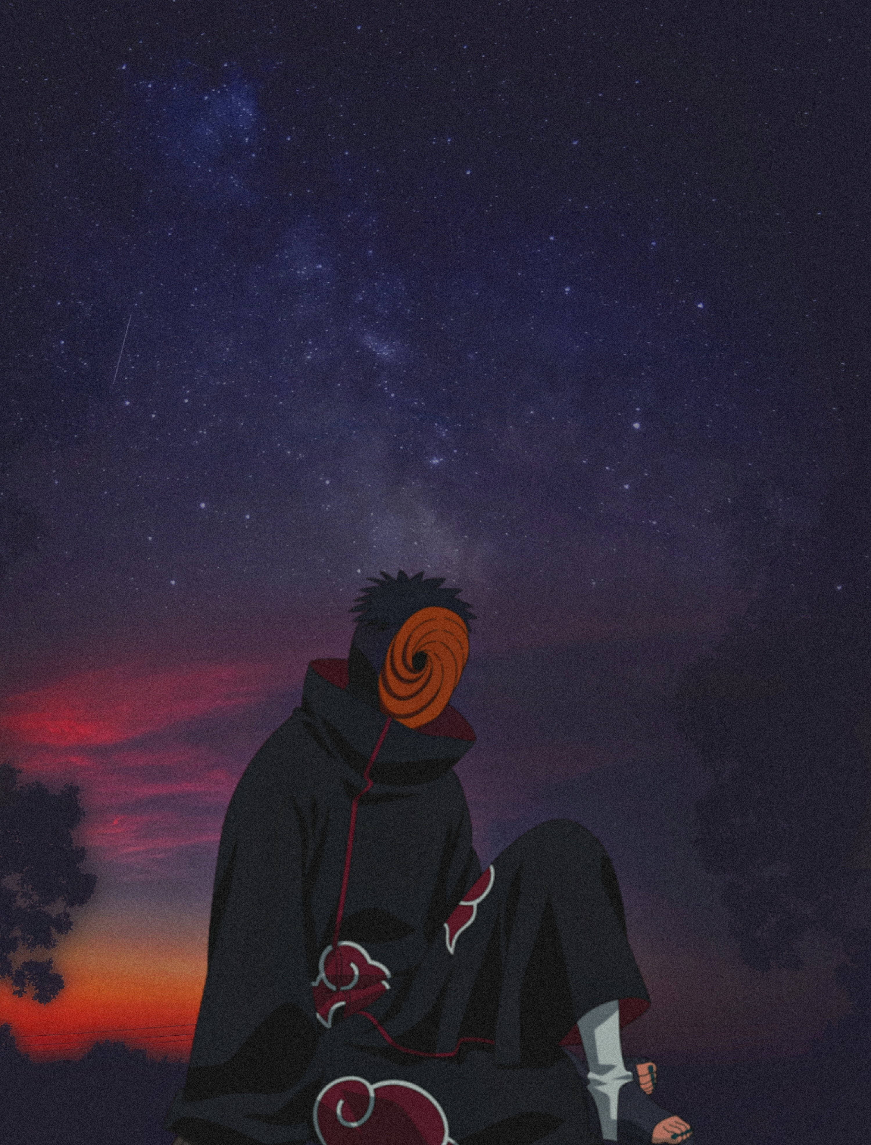 พระอาทิตย์ตกดิน Obito Uchiha 4K วอลเปเปอร์