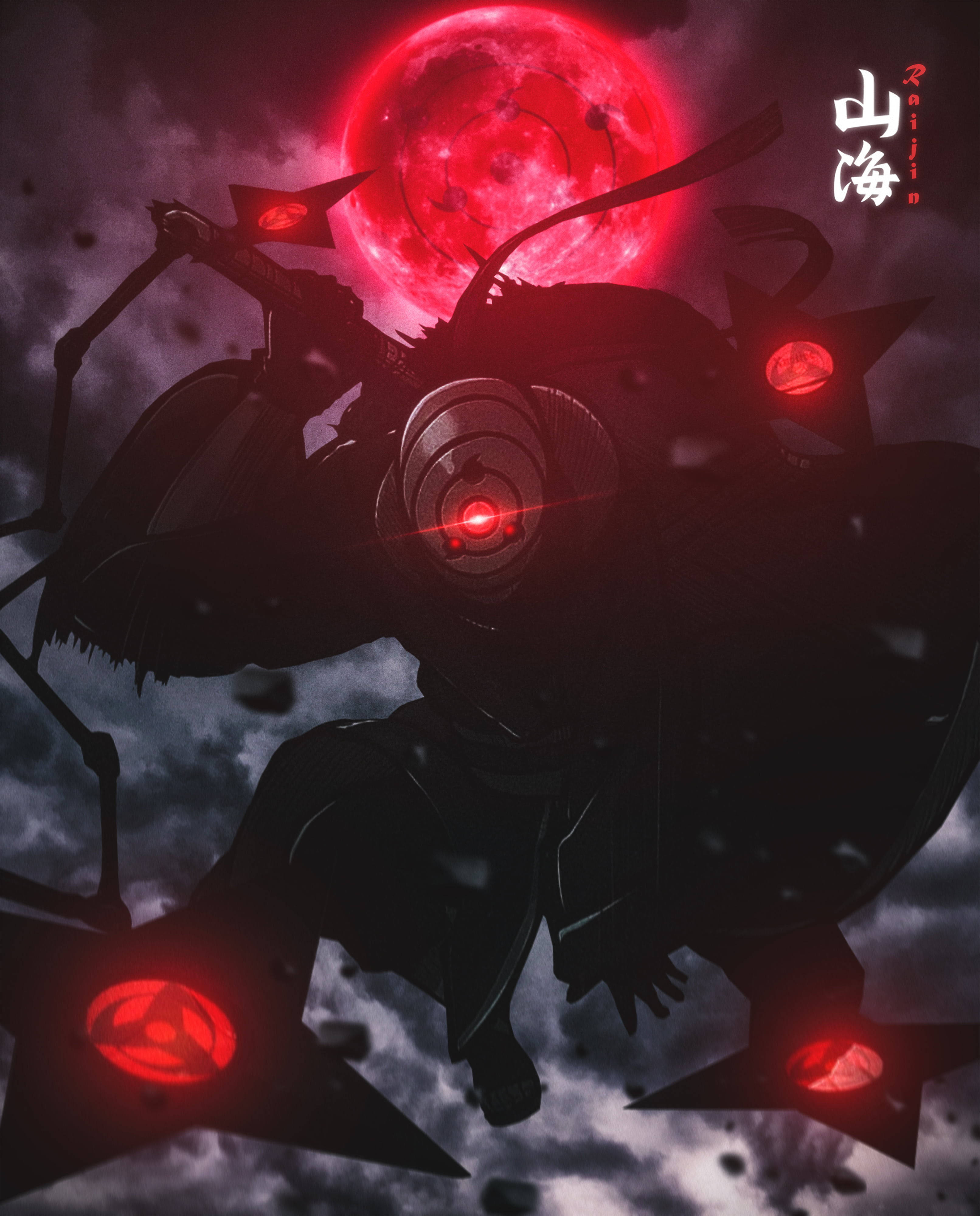 Obito Uchiha พลัง Sharingan ล้นทะลัก 4K วอลเปเปอร์