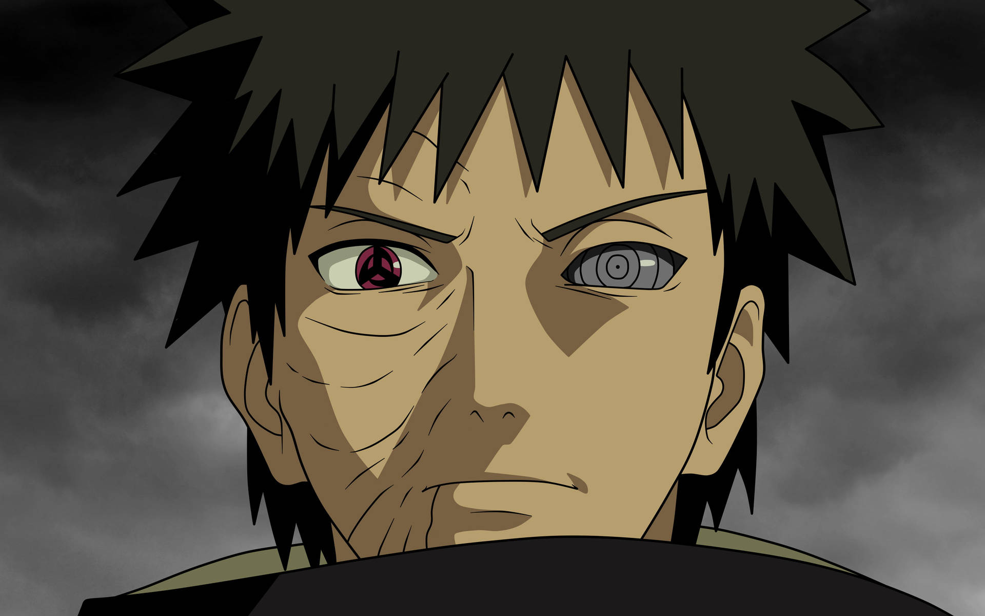 Obito Uchiha เปิดดวงตา 4K — นารูโตะ 4K GIF วอลเปเปอร์