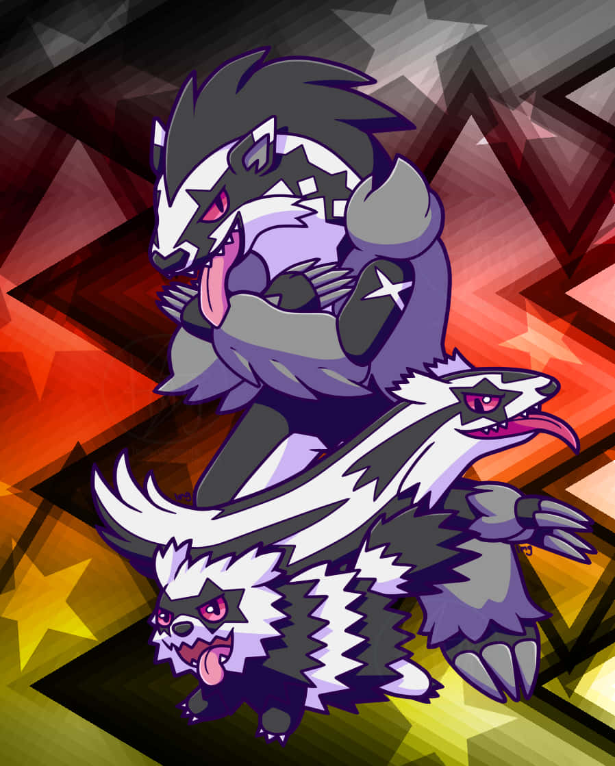 Obstagoon, Zigzagoon และ Linoone วอลเปเปอร์