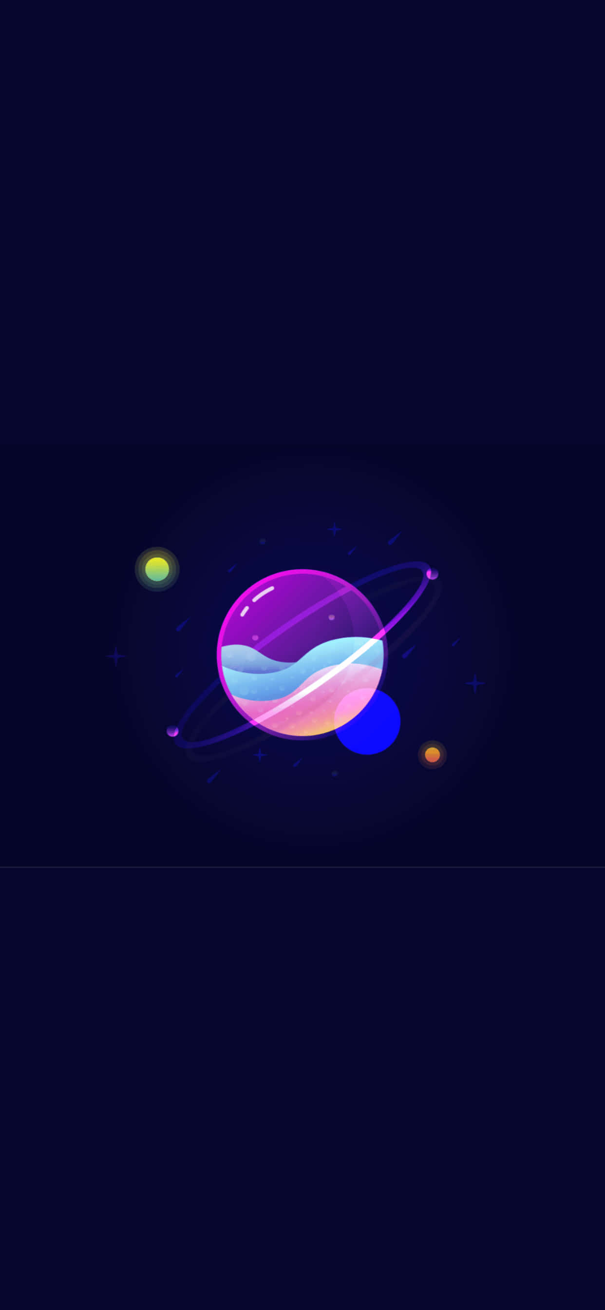 จอแสดงผล OLED ที่ออกแบบอย่างสวยงามบน iPhone Xs Max ขั้นสูง วอลเปเปอร์