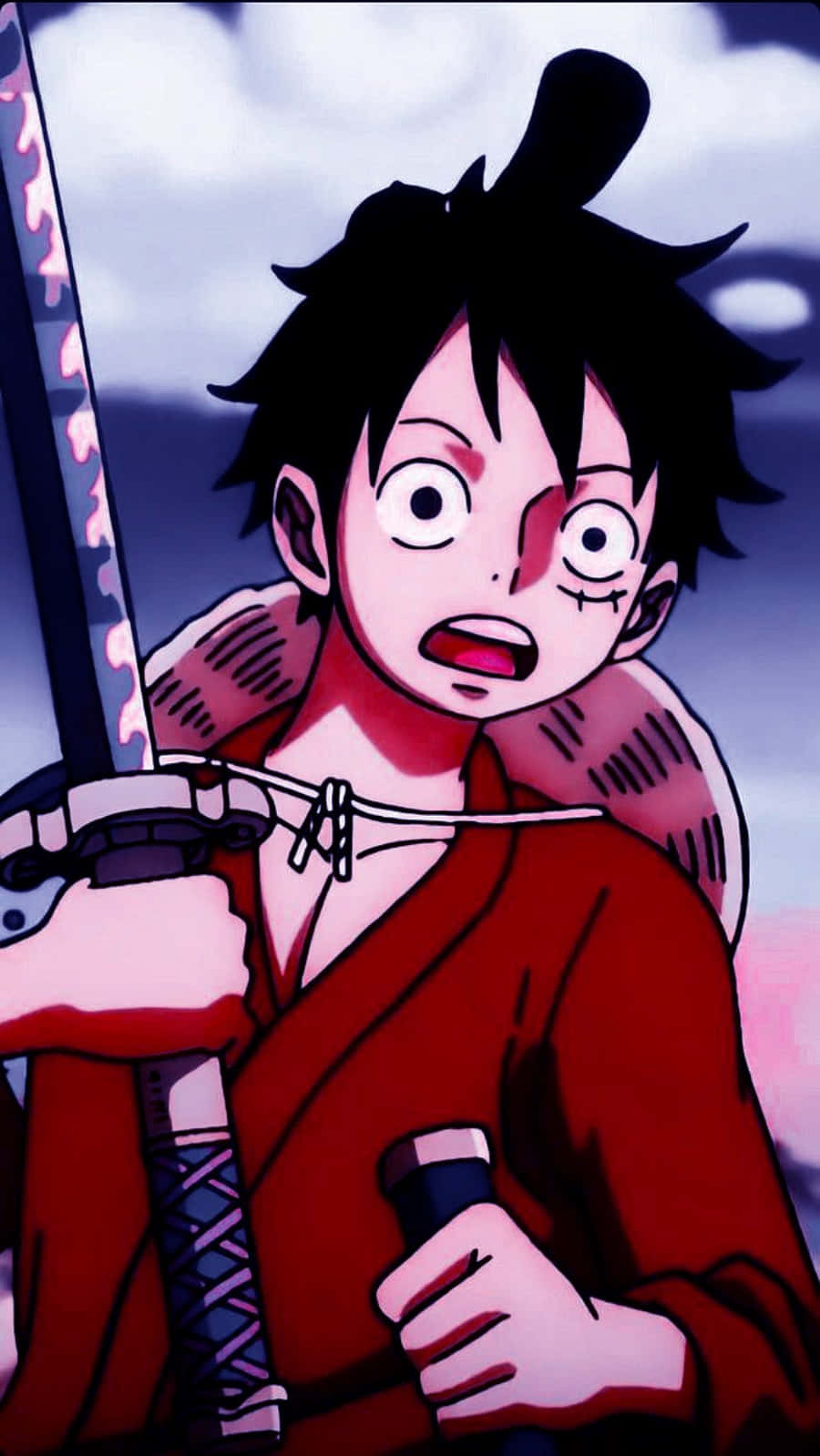 วอลเปเปอร์มือถือ One Piece ดาบลูฟี่ วอลเปเปอร์