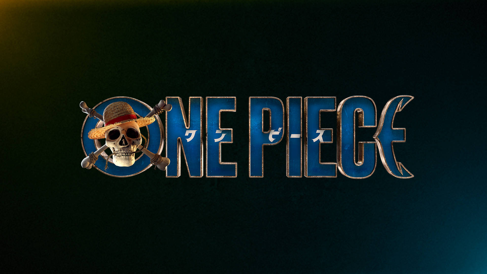 One Piece 4K โลโก้ข้อความ วอลเปเปอร์