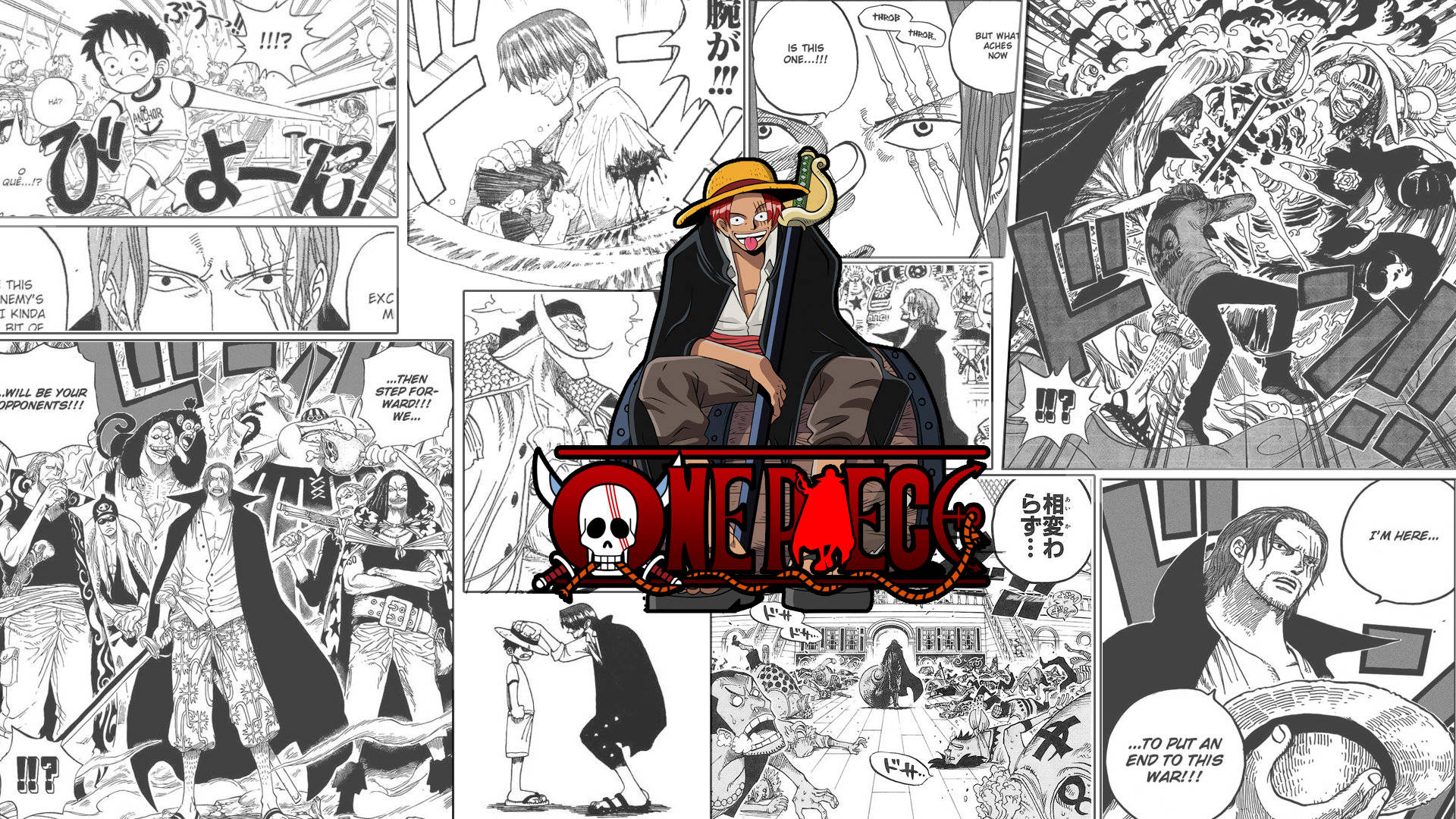 แฟนอาร์ตแชงค์ส One Piece 4K วอลเปเปอร์