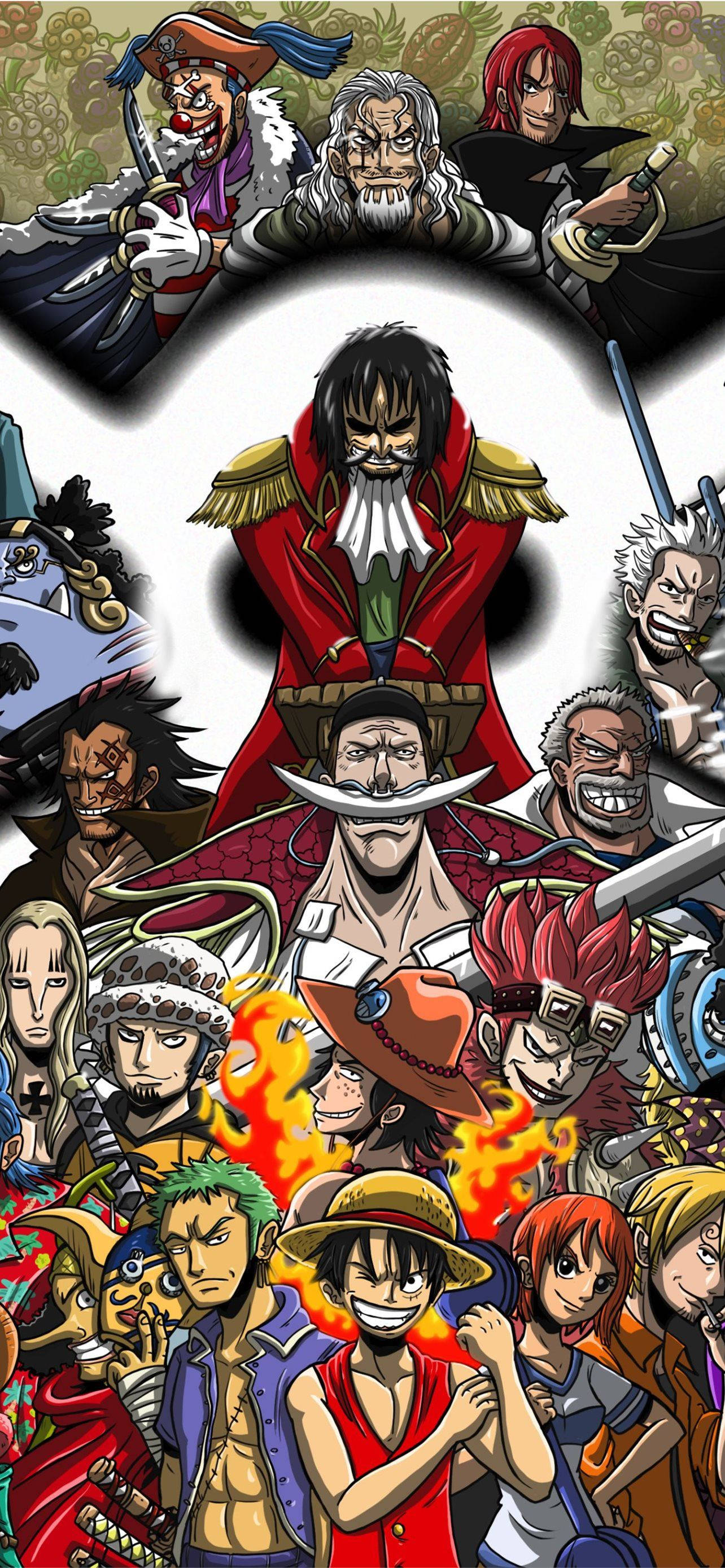 One Piece 4K ตัวละครโจรสลัด วอลเปเปอร์
