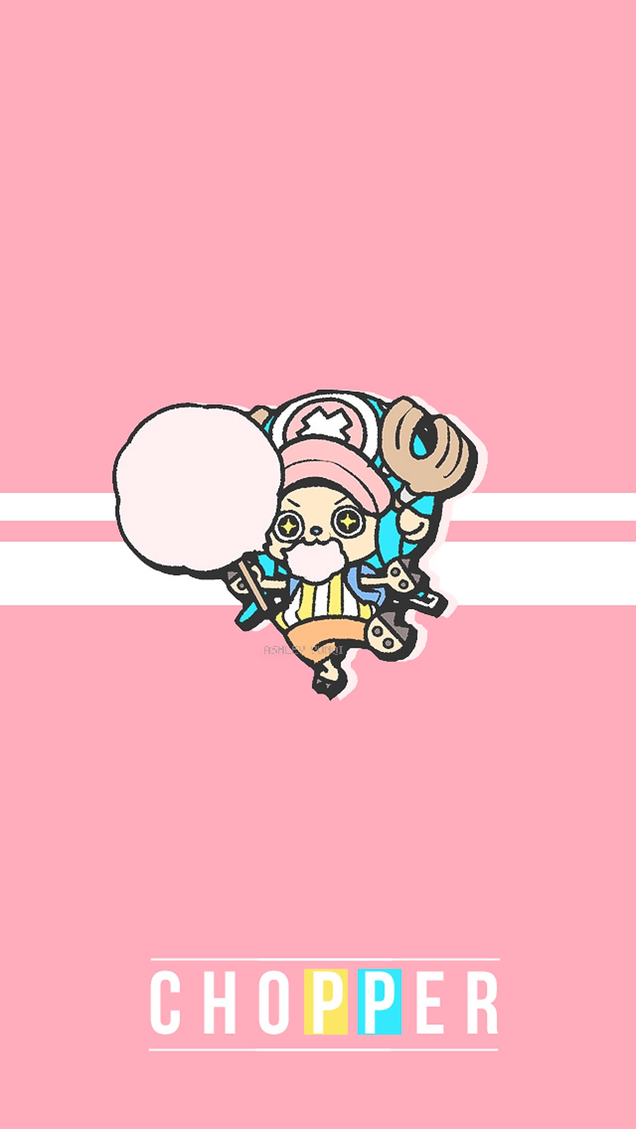 One Piece Chopper ฝ้ายหวาน iPhone วอลเปเปอร์